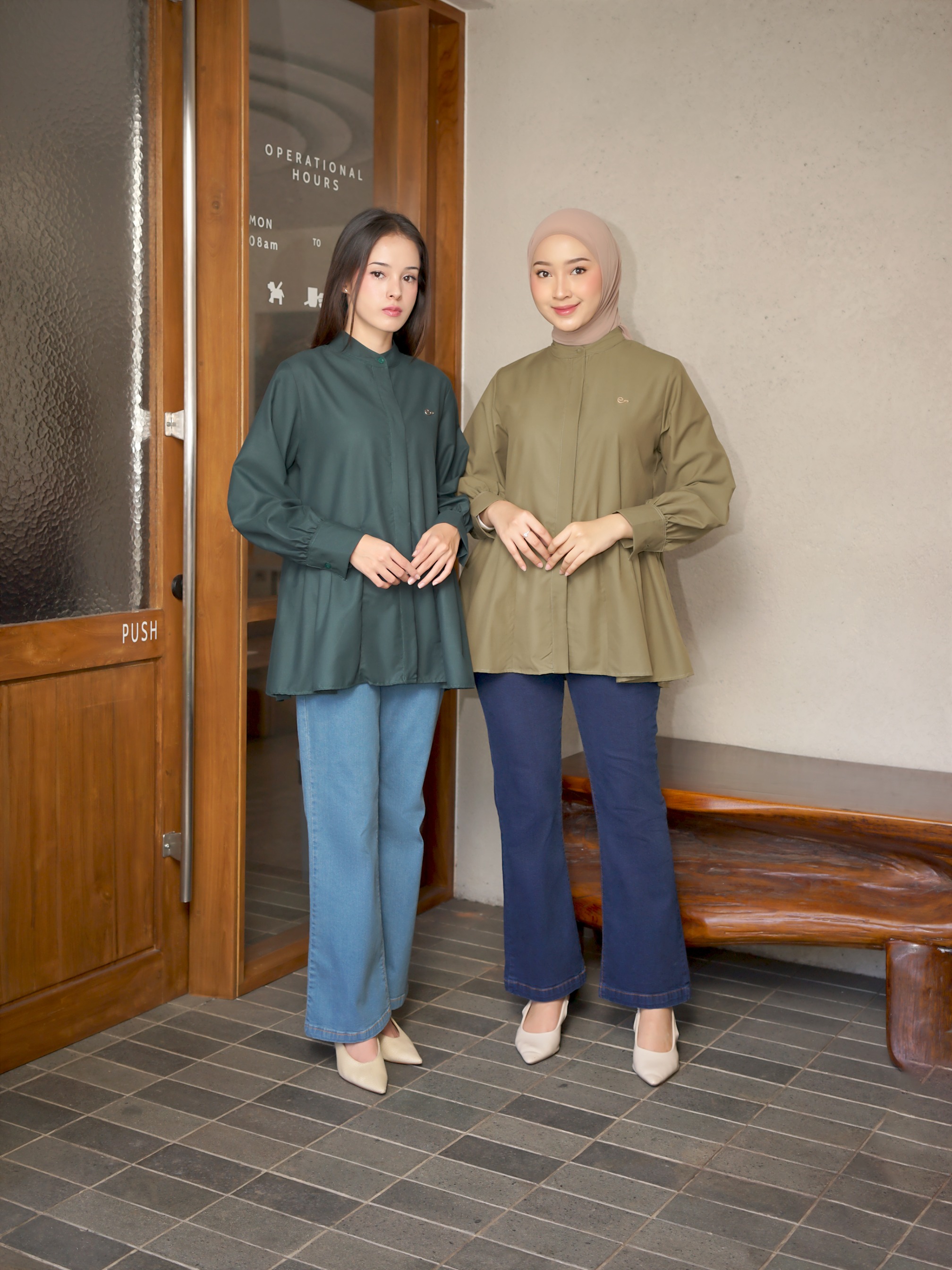 Lovva Top Pesto Green