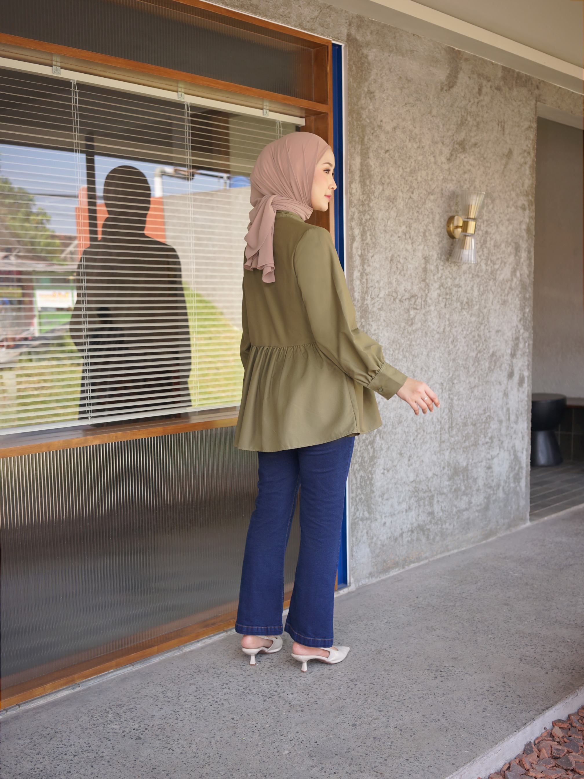 Lovva Top Pesto Green