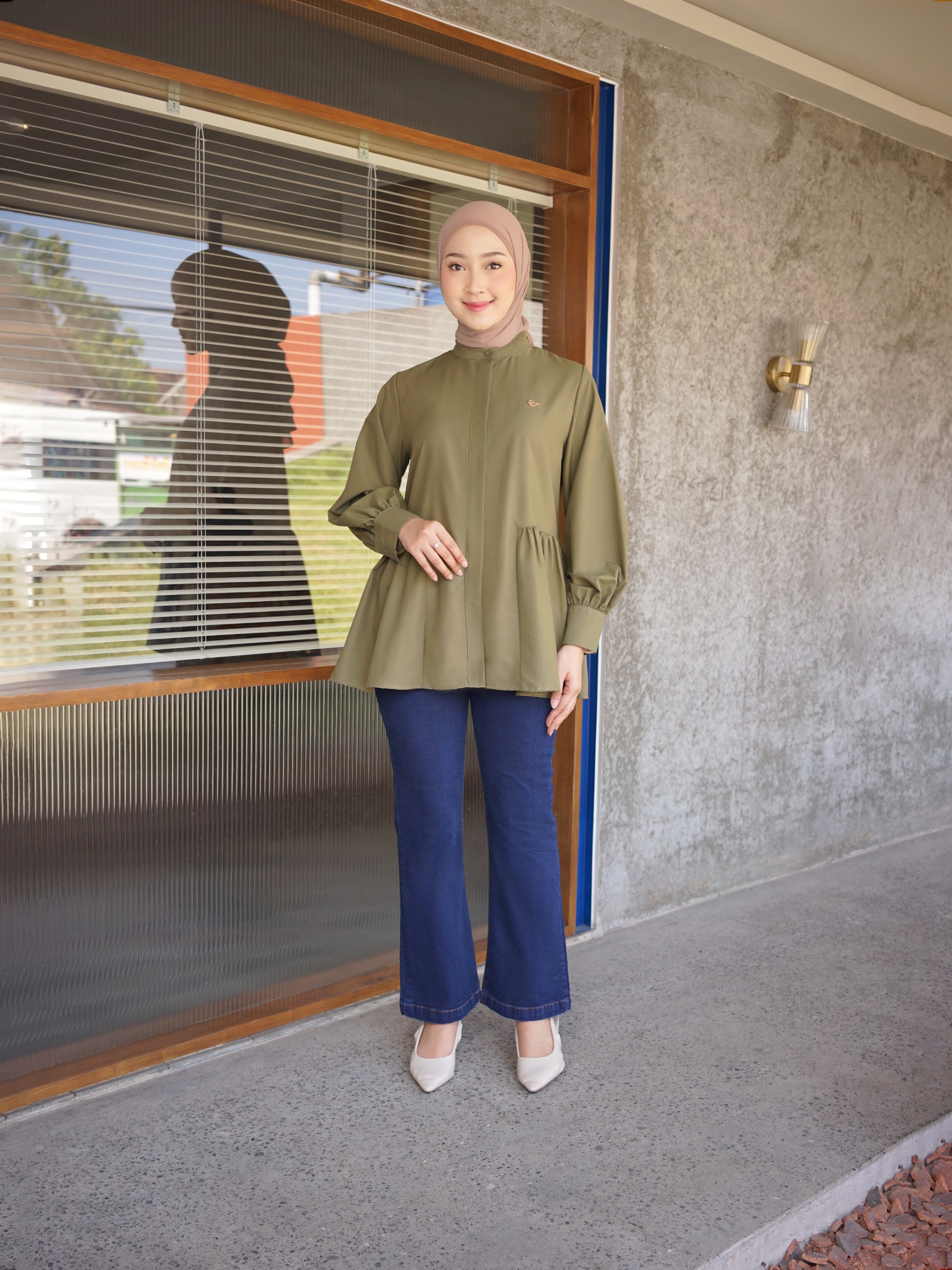 Lovva Top Pesto Green
