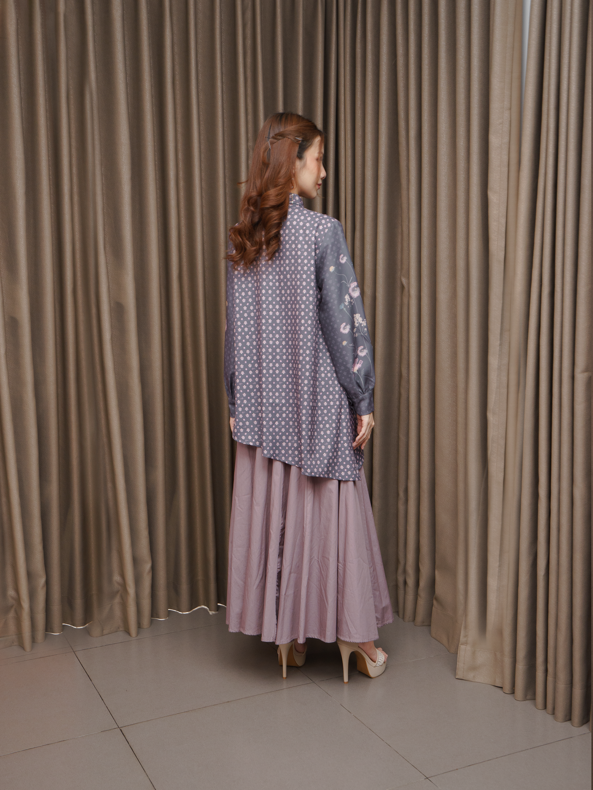 Riuh Senja Blouse Cool Gray