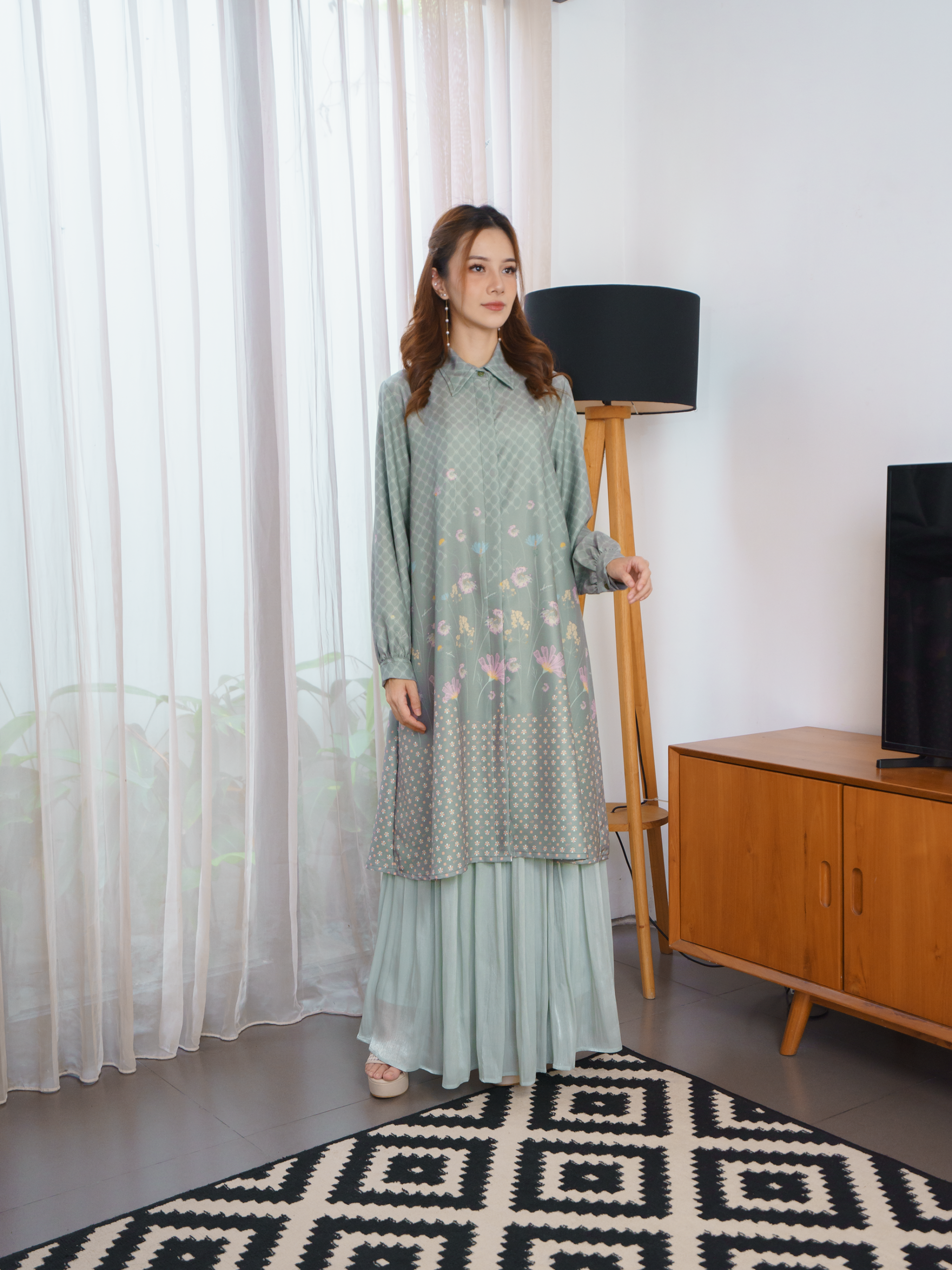 Riuh Senja Tunic Reseda