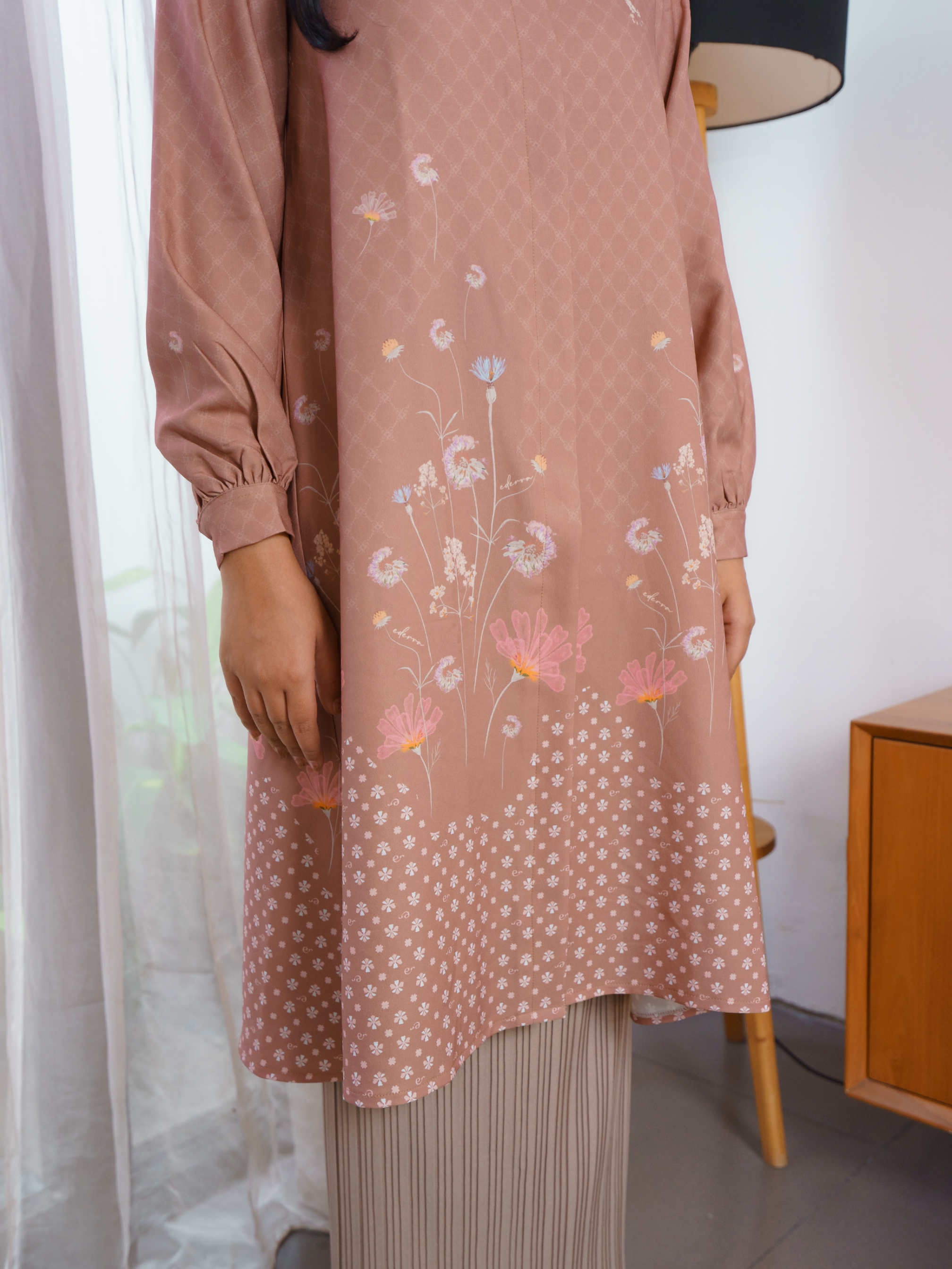 Riuh Senja Tunic Rose Dawn