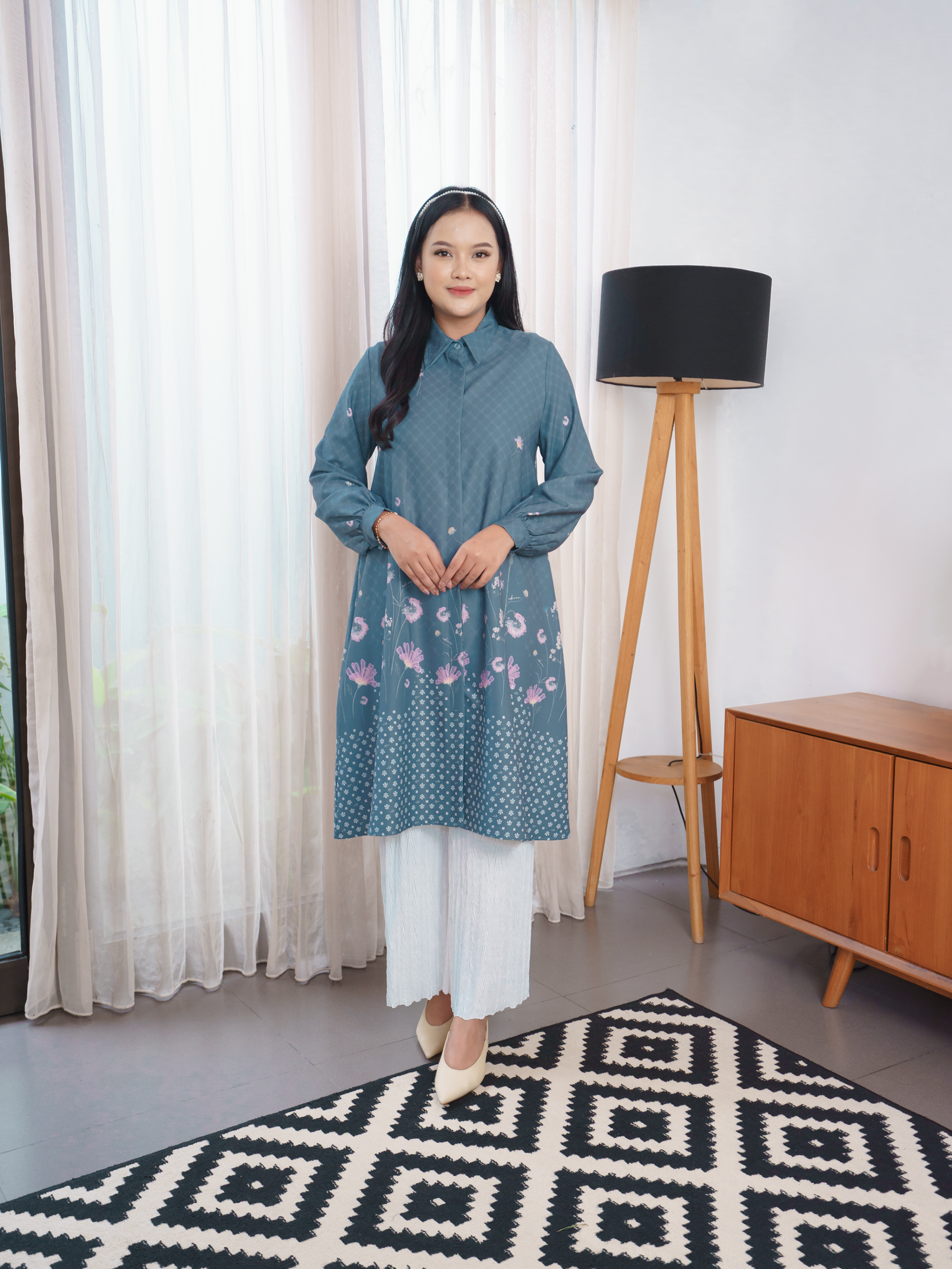 Riuh Senja Tunic Luxury Teal