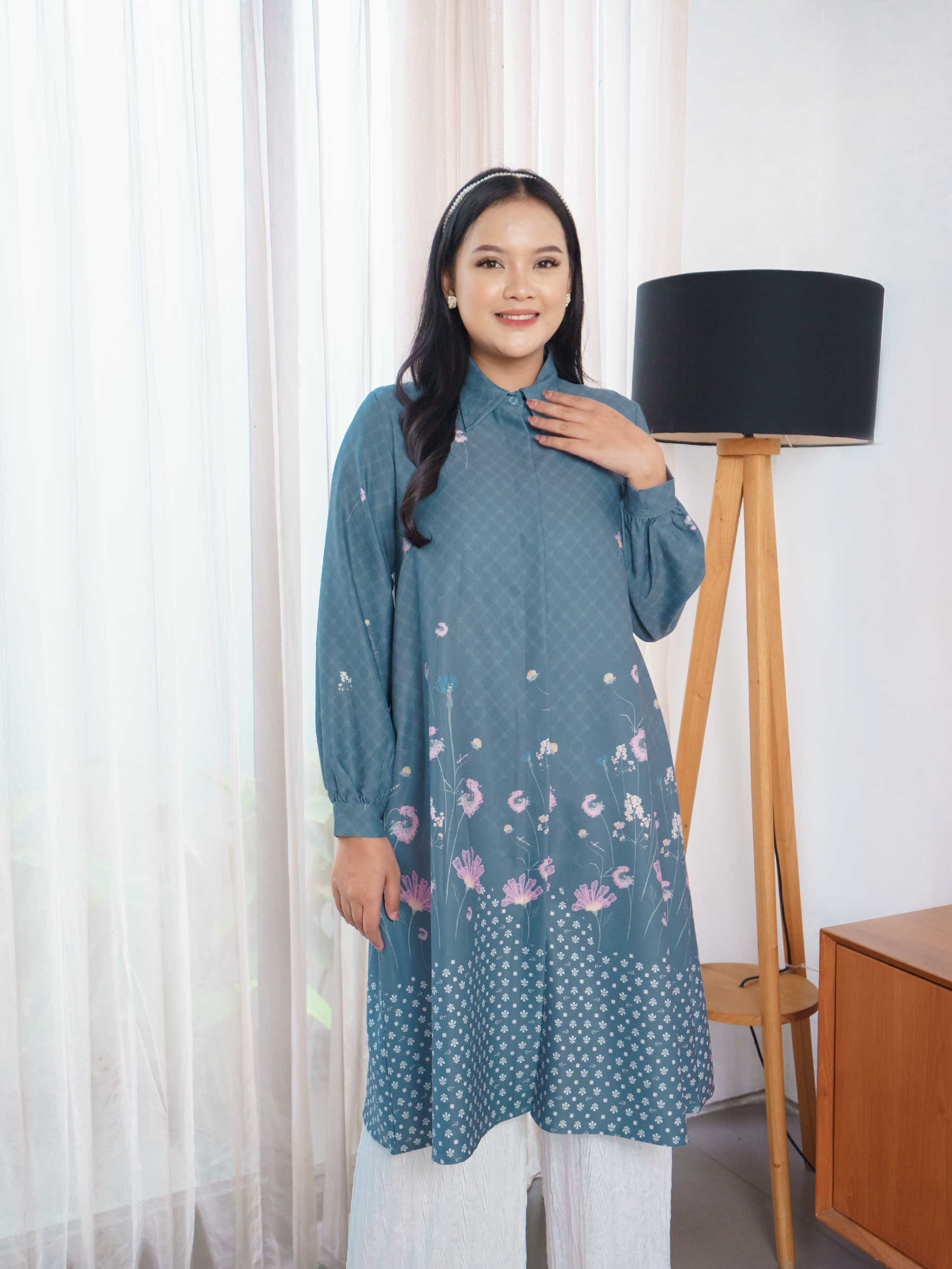 Riuh Senja Tunic Luxury Teal