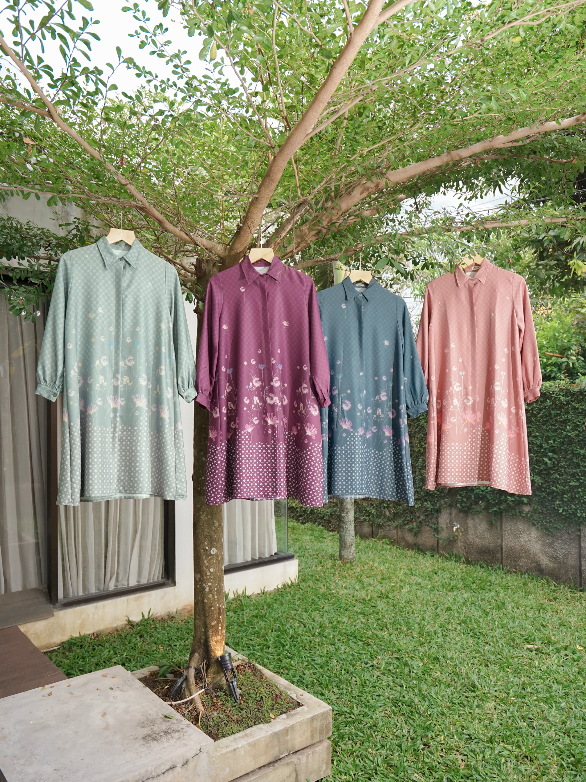 Riuh Senja Tunic Rose Dawn