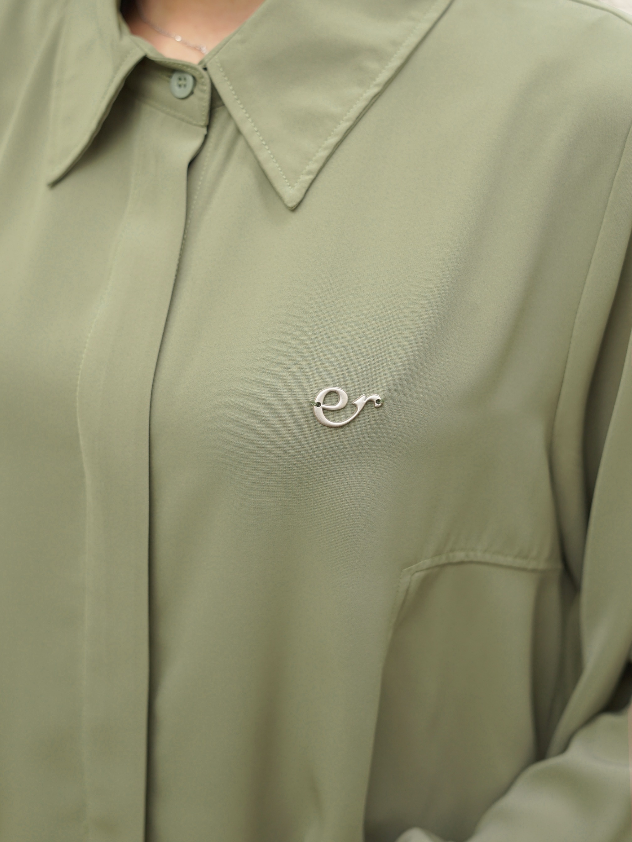 Rosana Blouse Sage Green