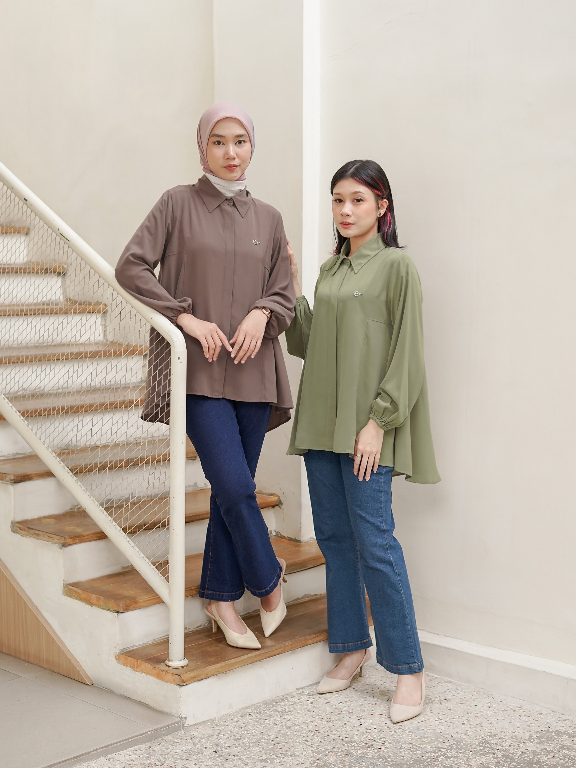 Rosana Blouse Taupe