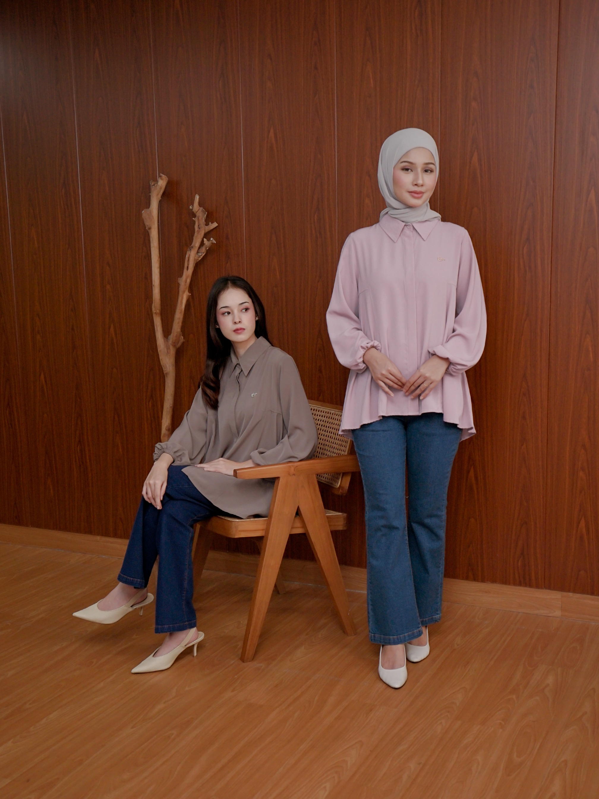 Rosana Blouse Taupe