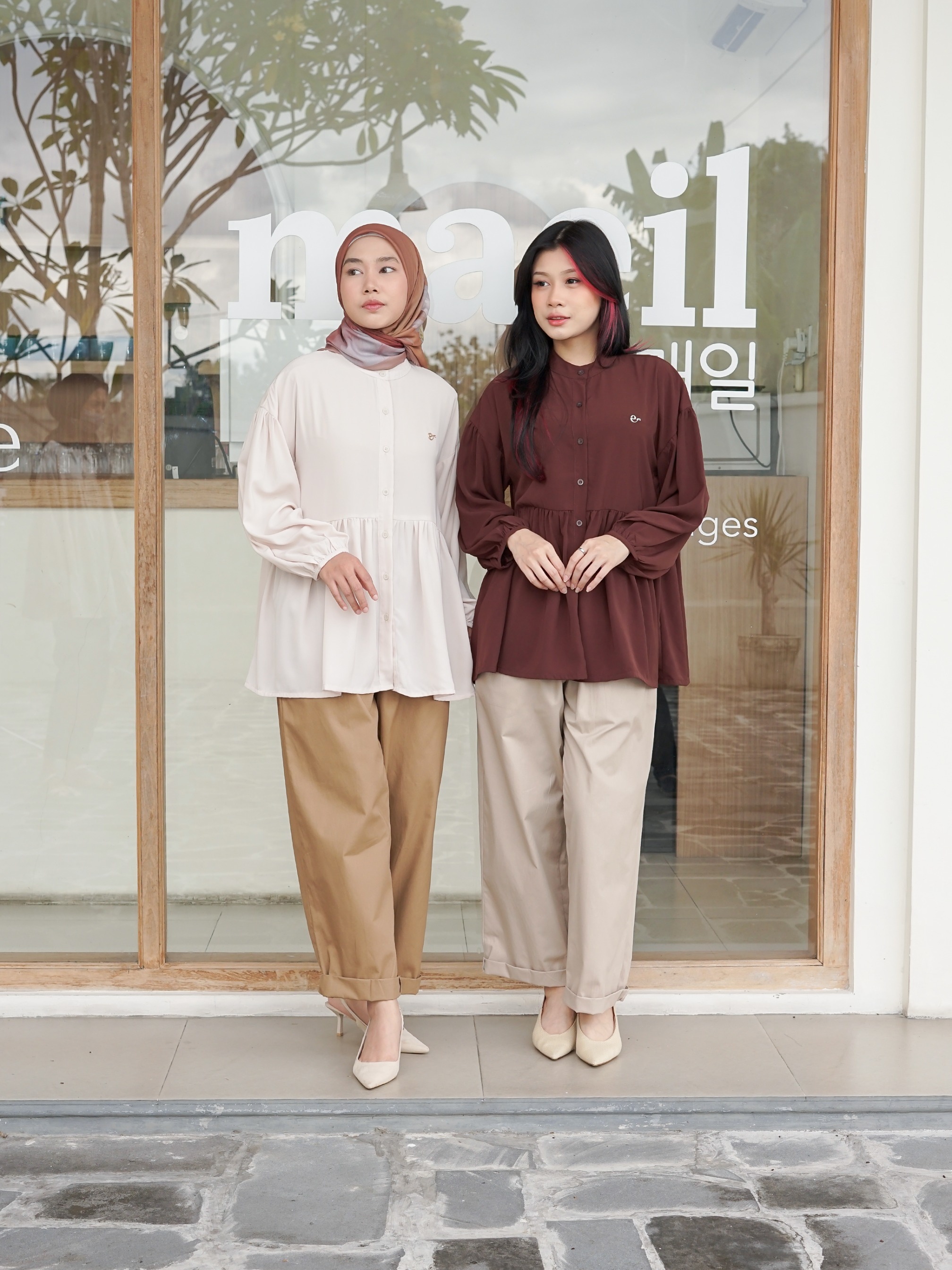 Sabbie Blouse Silence