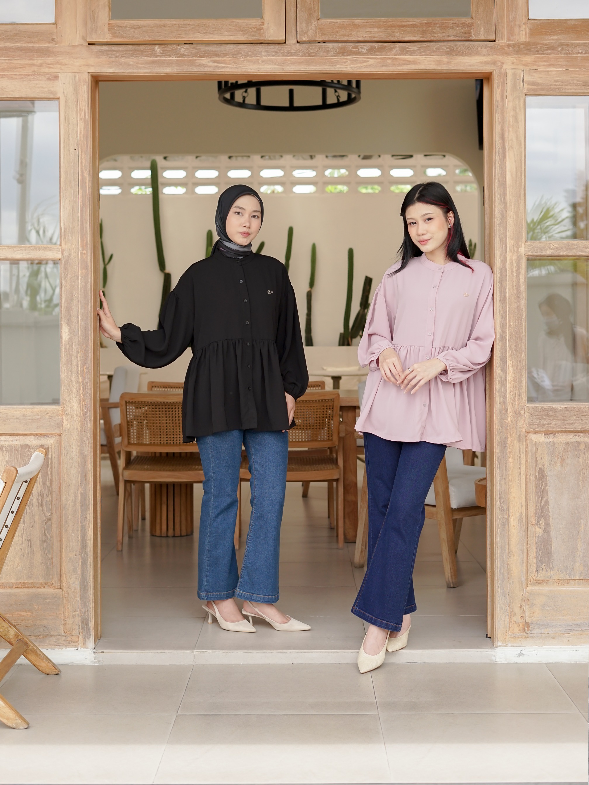 Sabbie Blouse Baby Pink