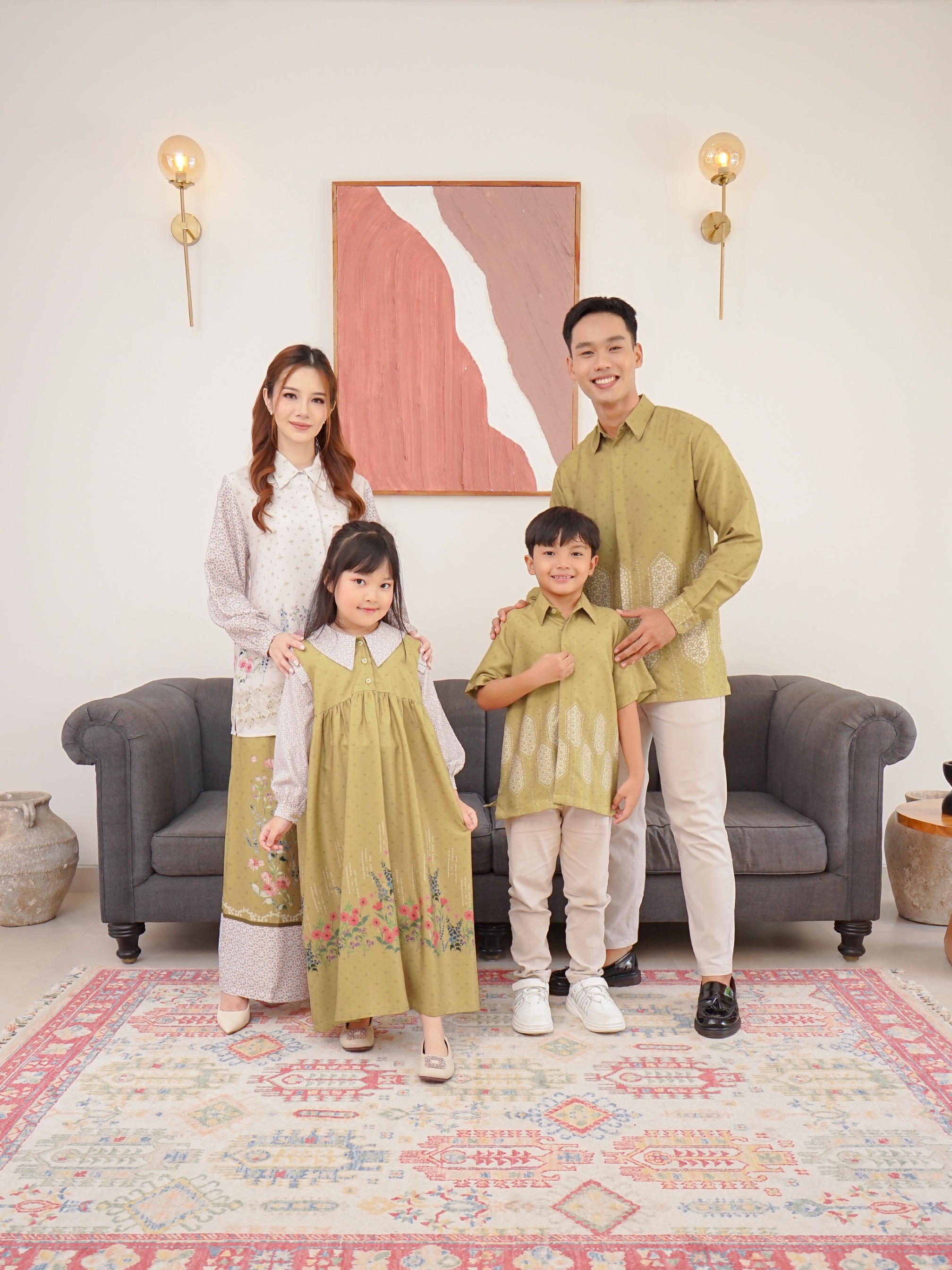 Family Set Senandika Rich Gold  