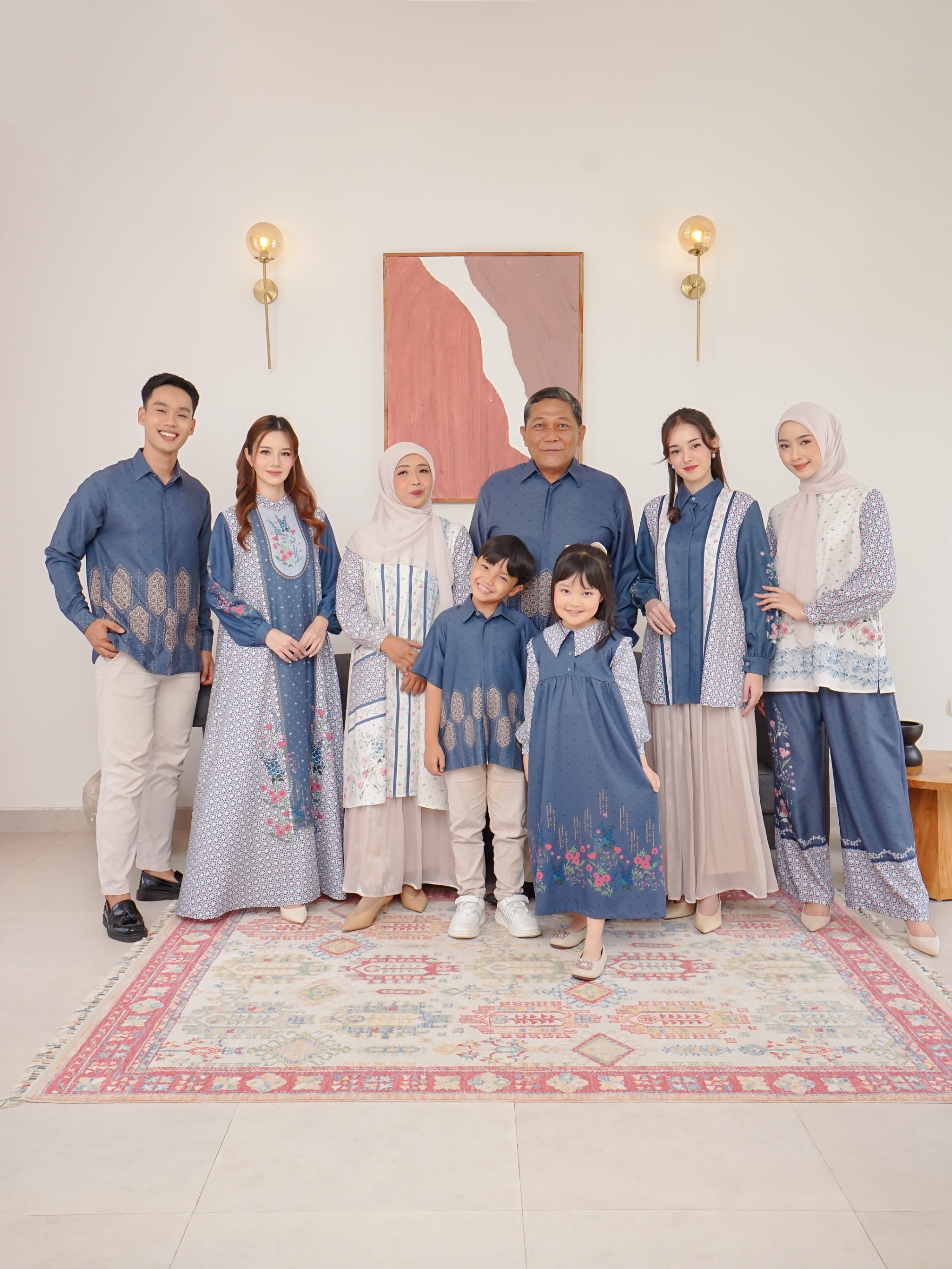 Family Set Senandika Dark Denim