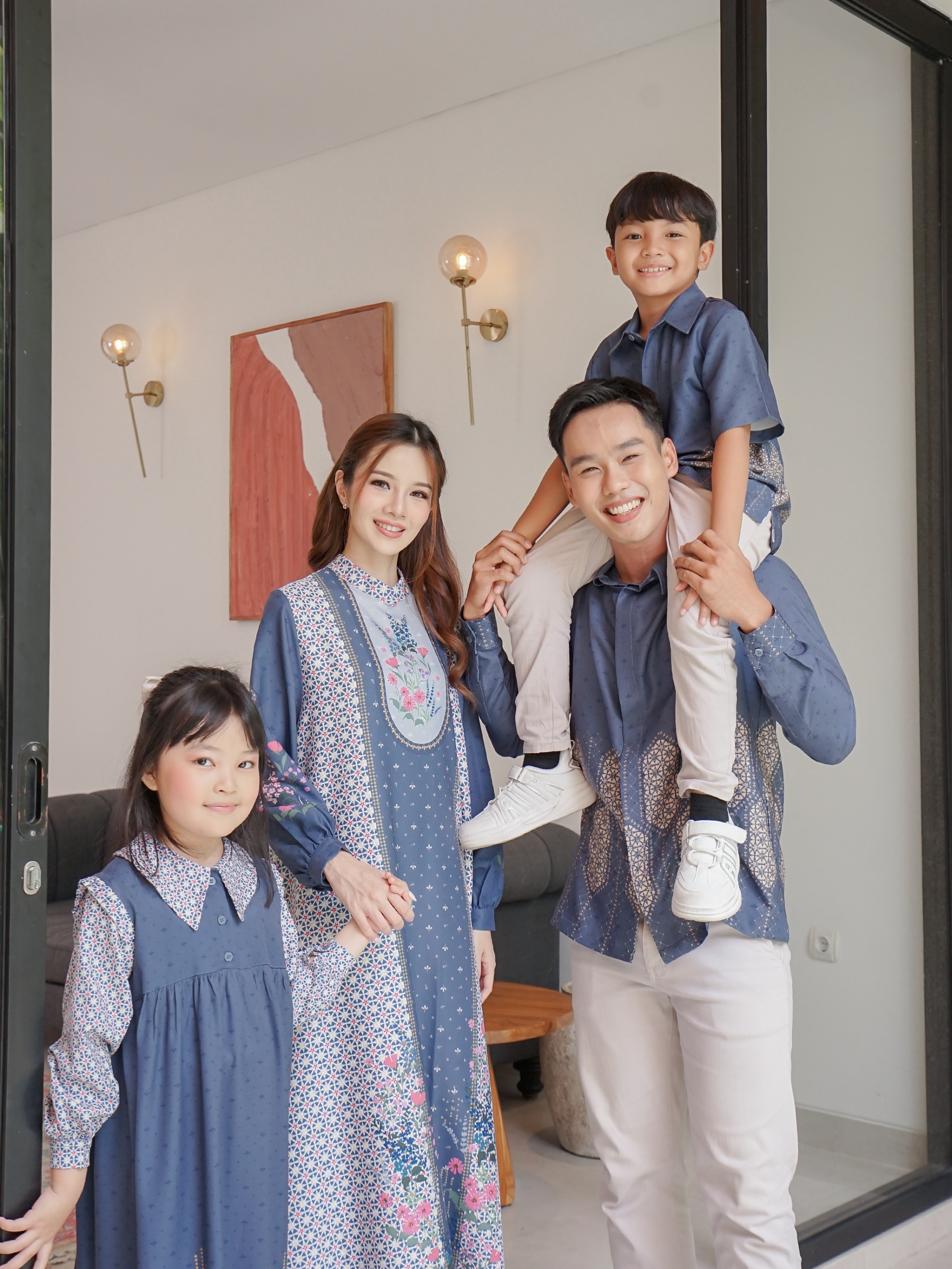 Family Set Senandika Dark Denim