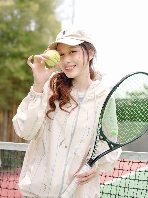 Image of Cassie Jacket Baby Powder