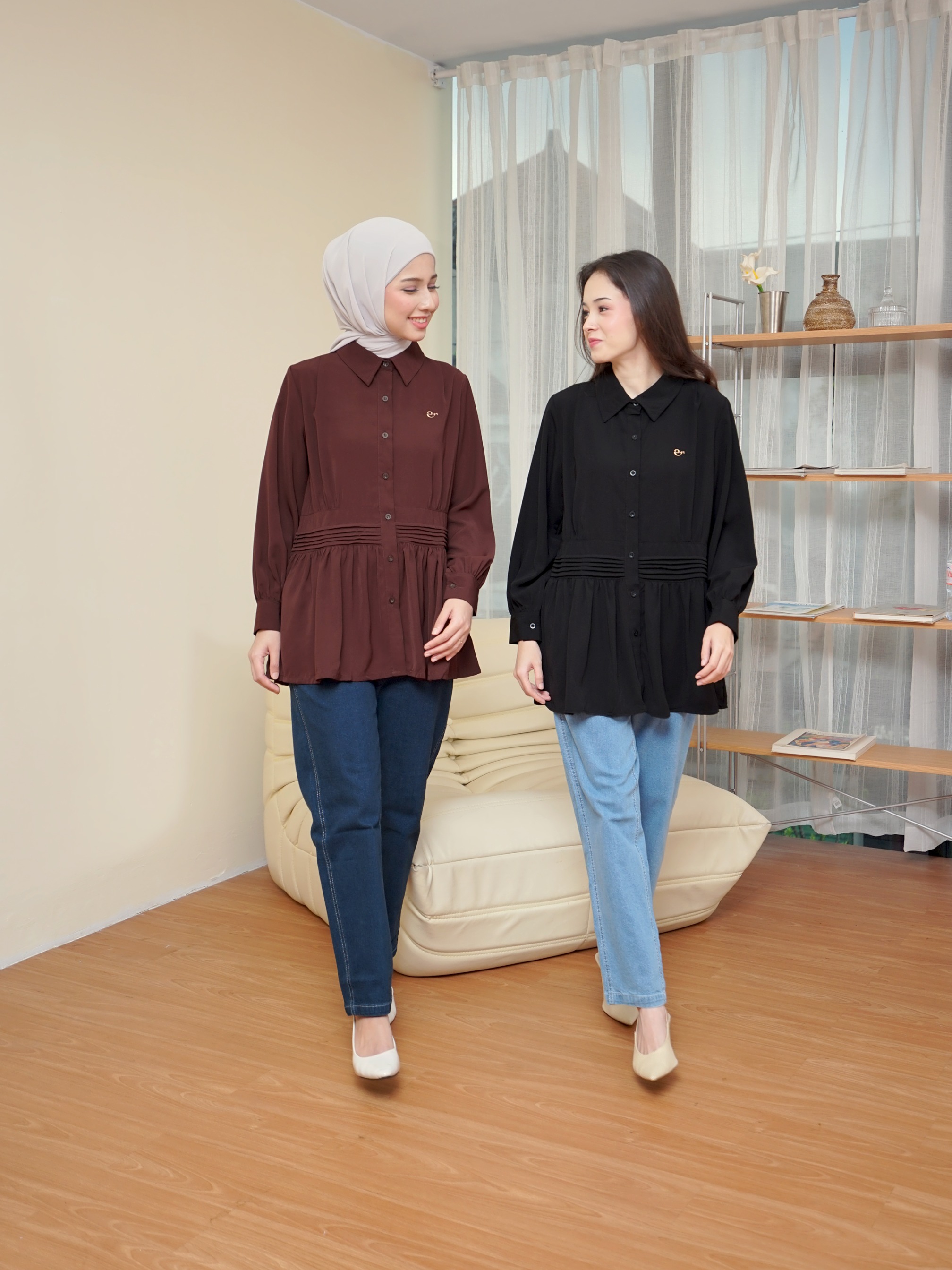 Kyana Top Deep Mahogany