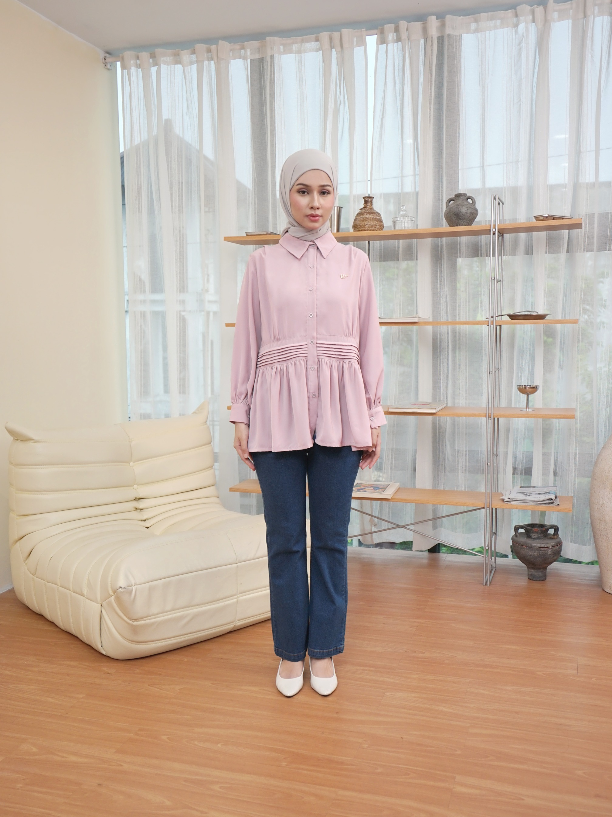 Kyana Top Baby Pink