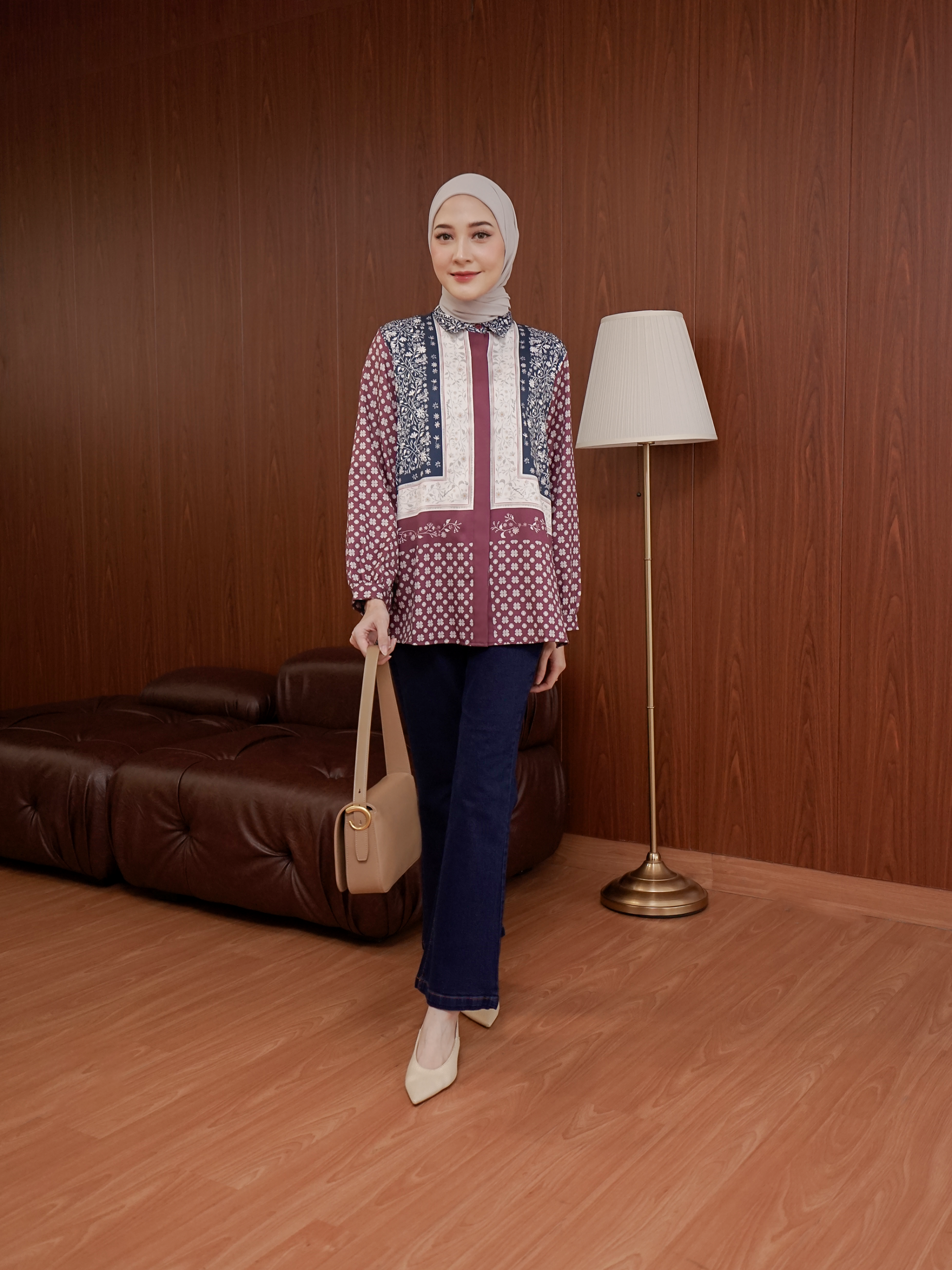 Claya Top Burgundy
