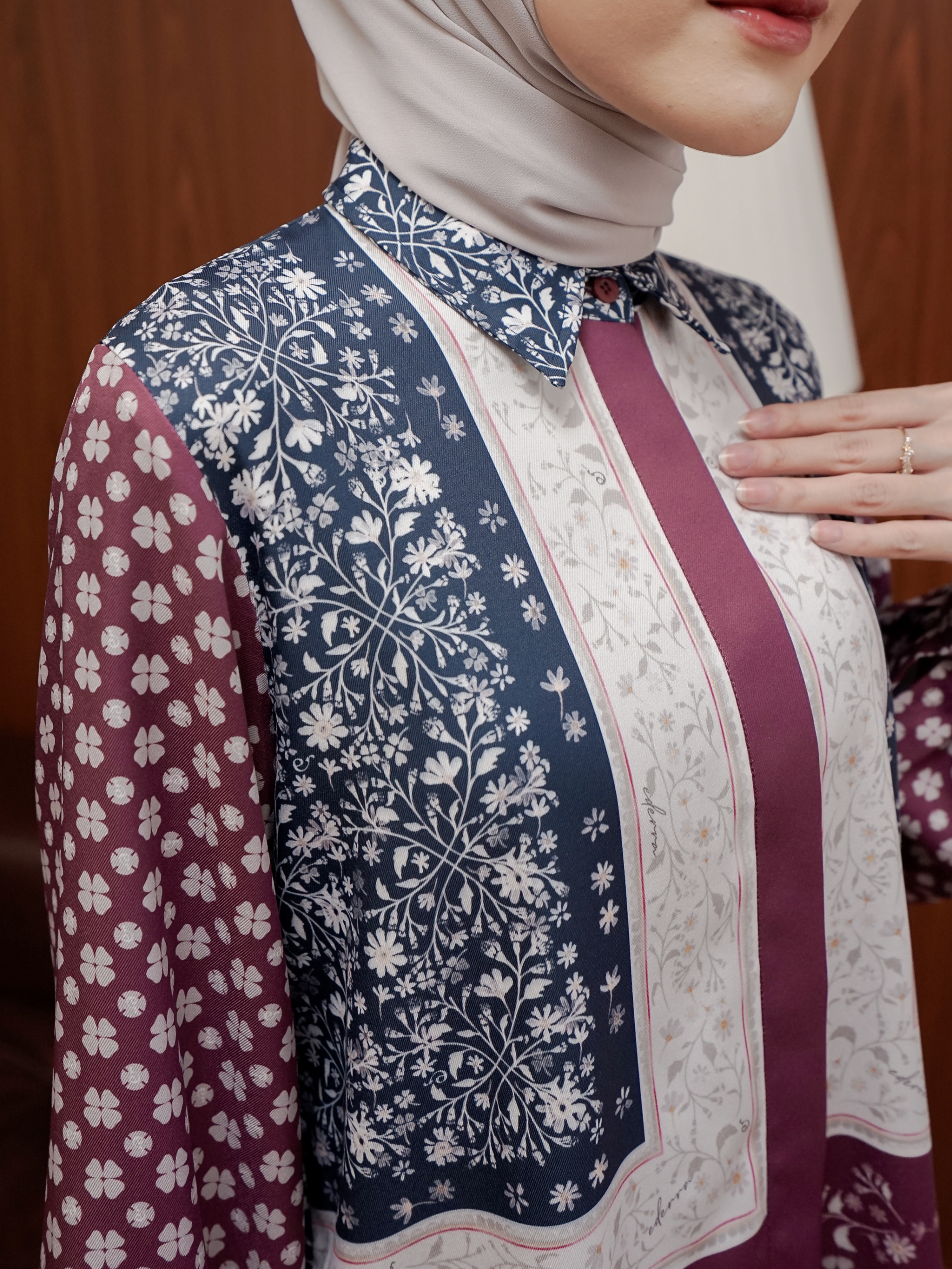 Claya Top Burgundy