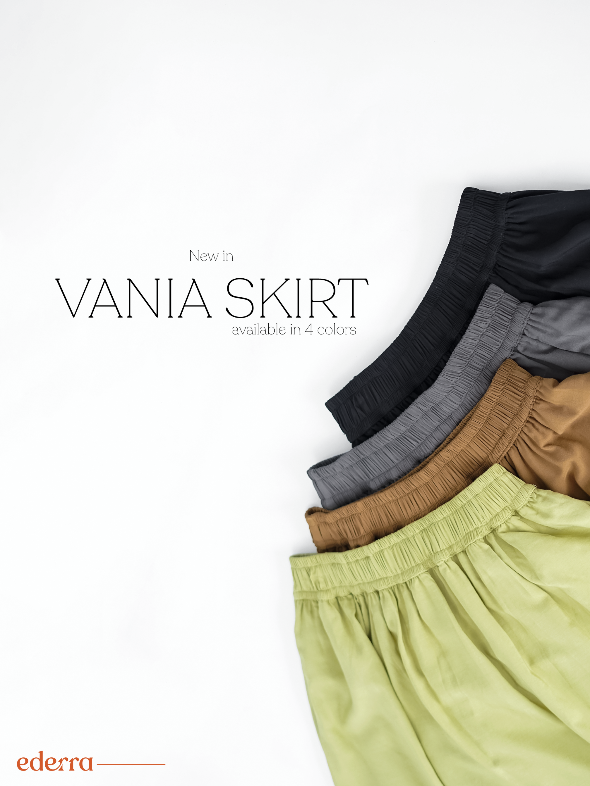 Vania Skirt Green Lily