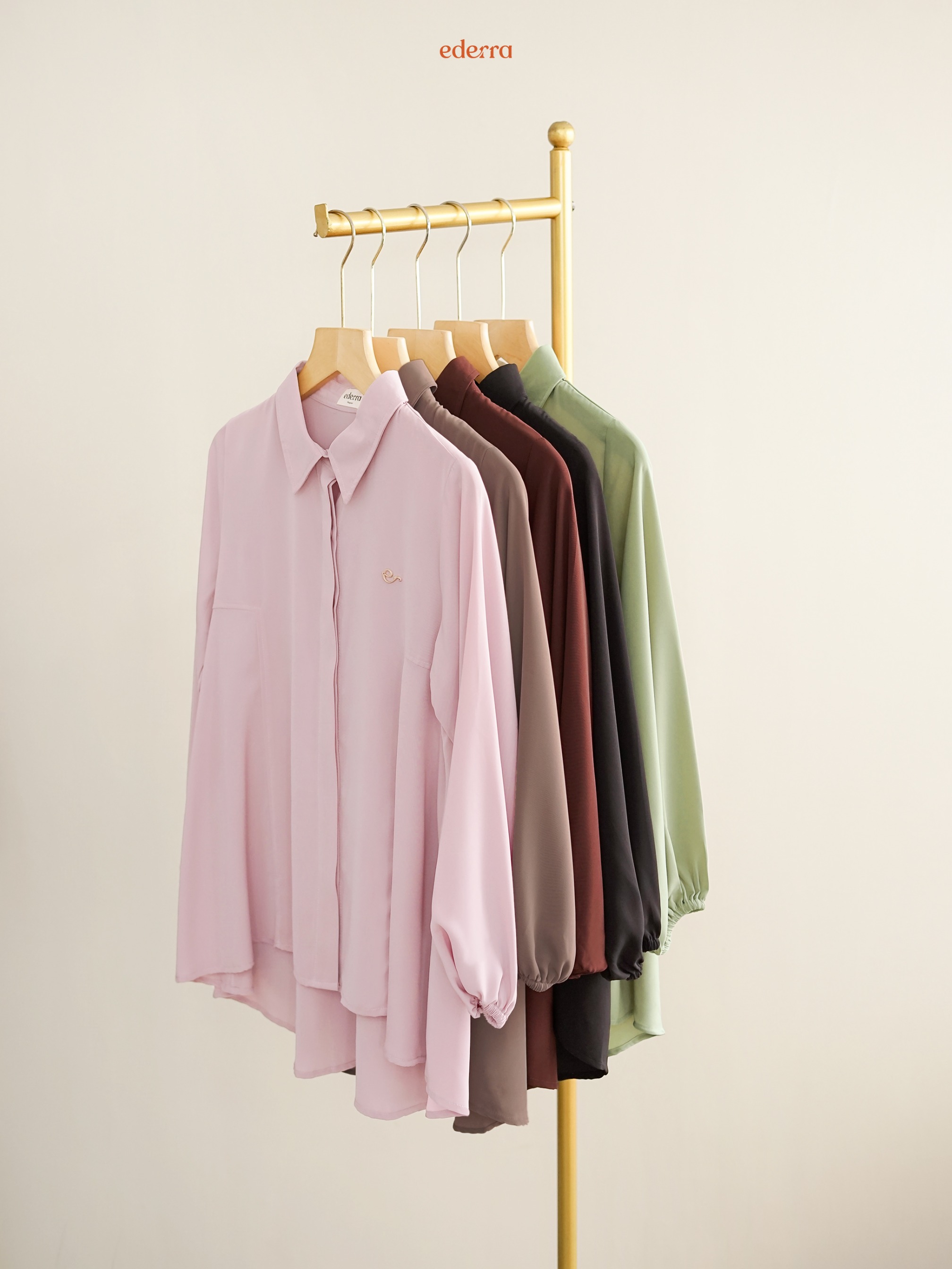 Rosana Blouse Deep Mahogany