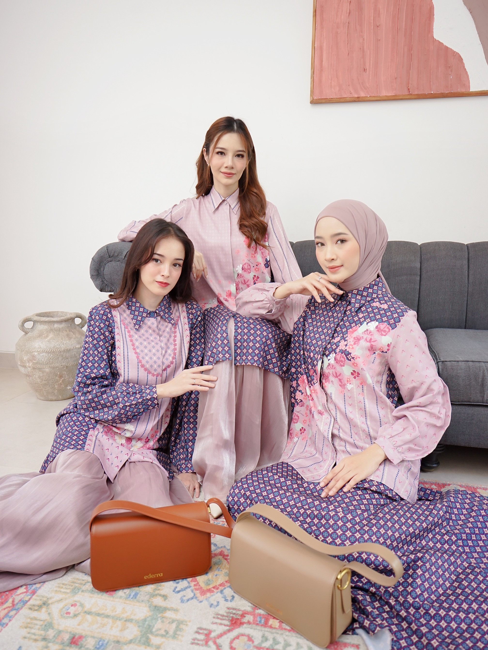 Family Set Arunika Pale Mauve