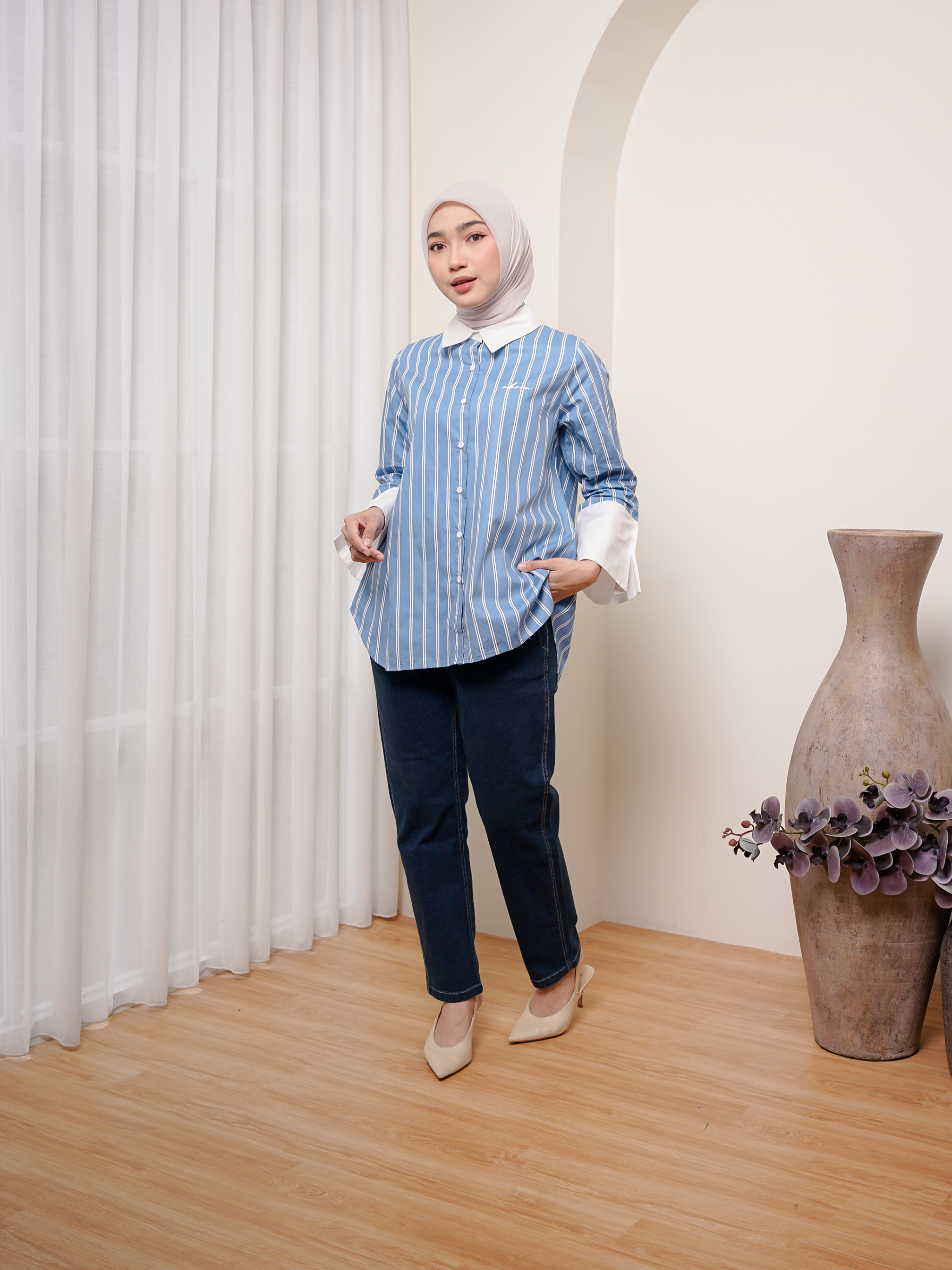 Kalea Top Sky Blue