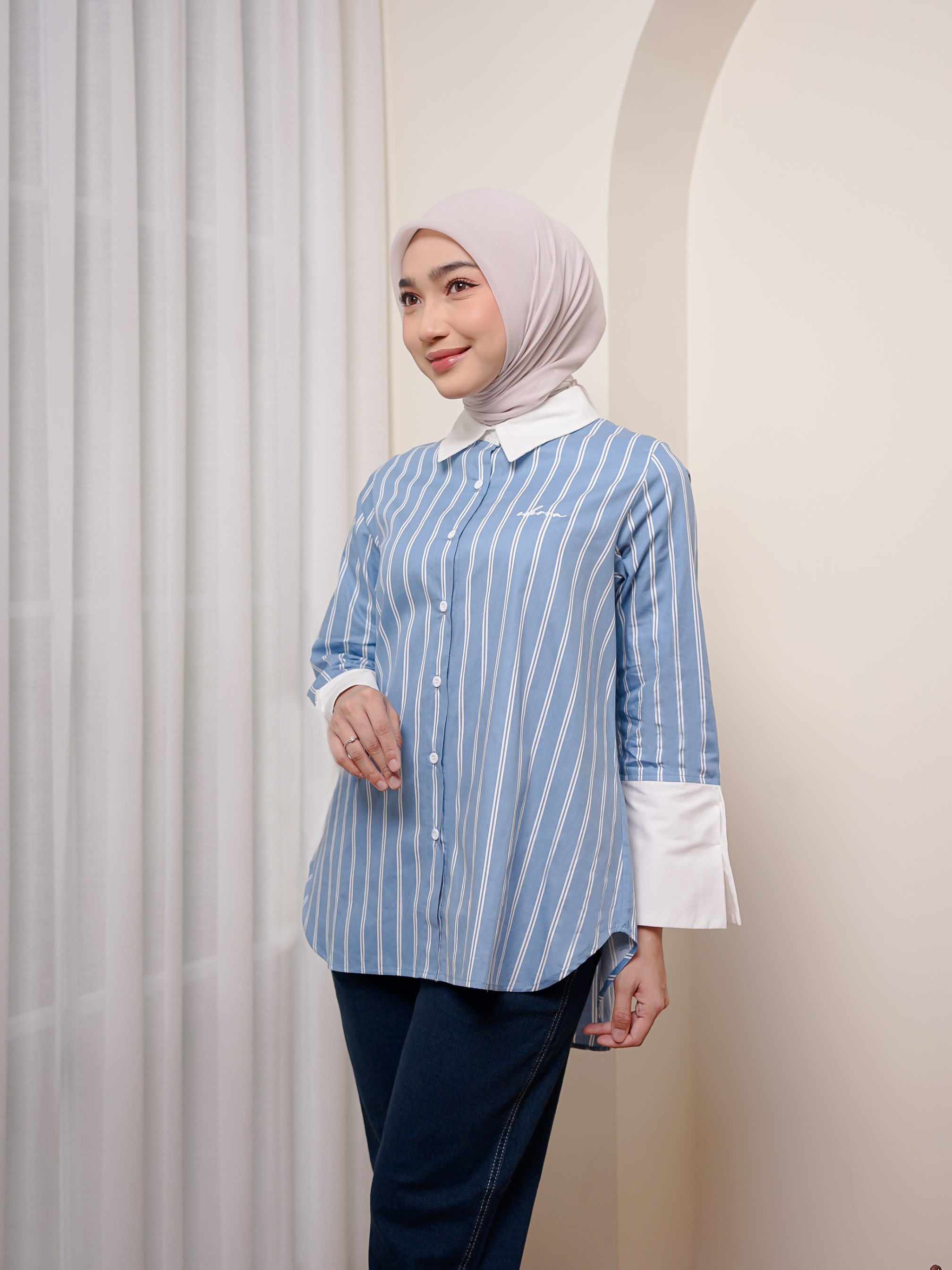 Kalea Top Sky Blue