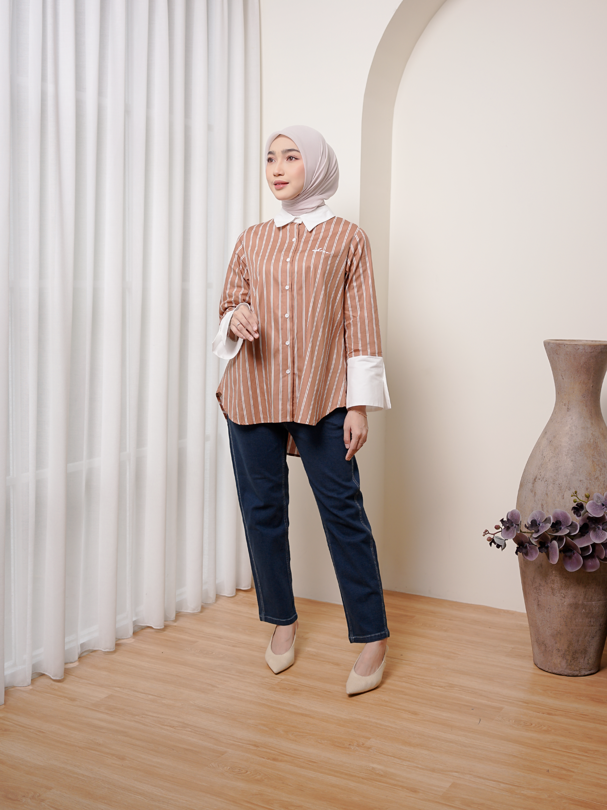 Kalea Top Pecan Brown