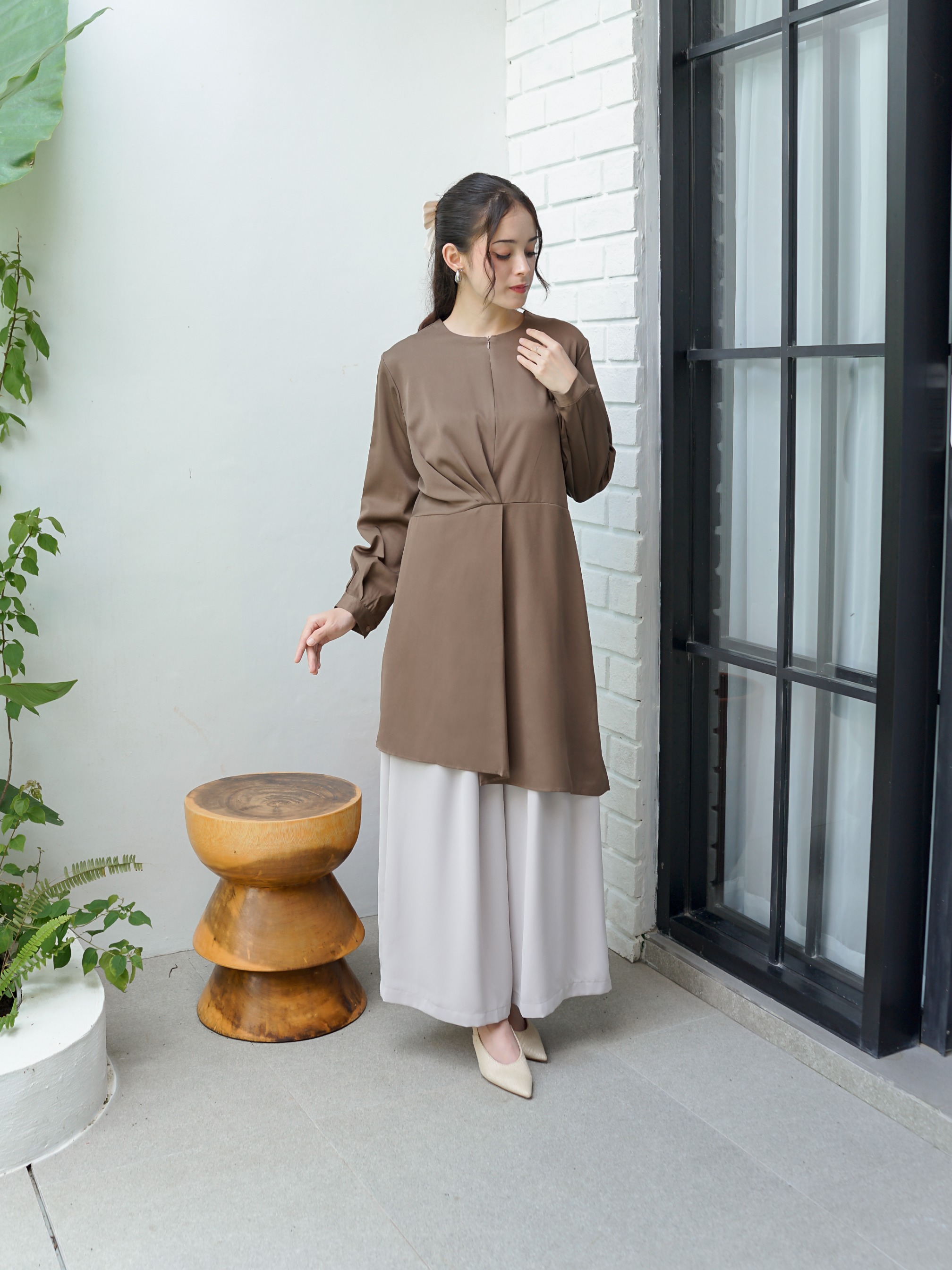 Larina Tunic Oliv