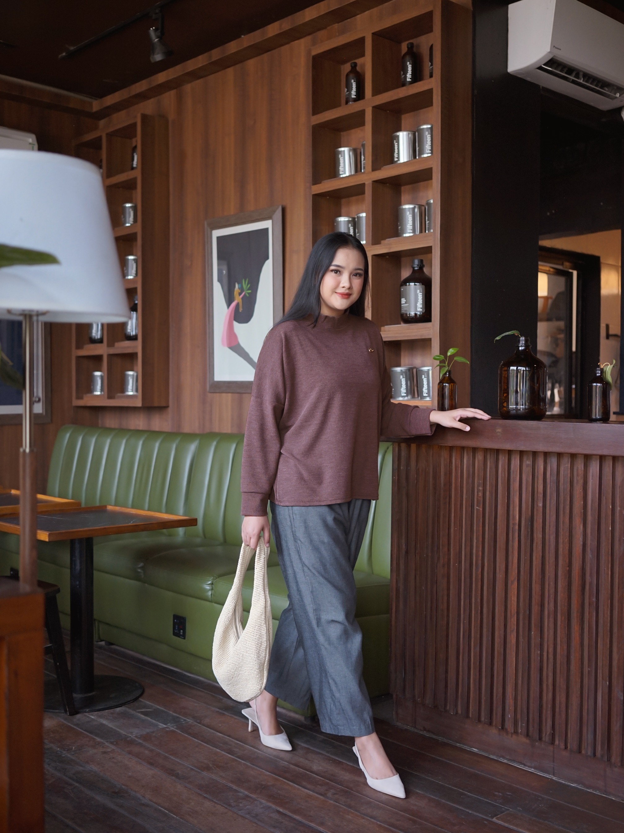 Aina Top Huckleberry