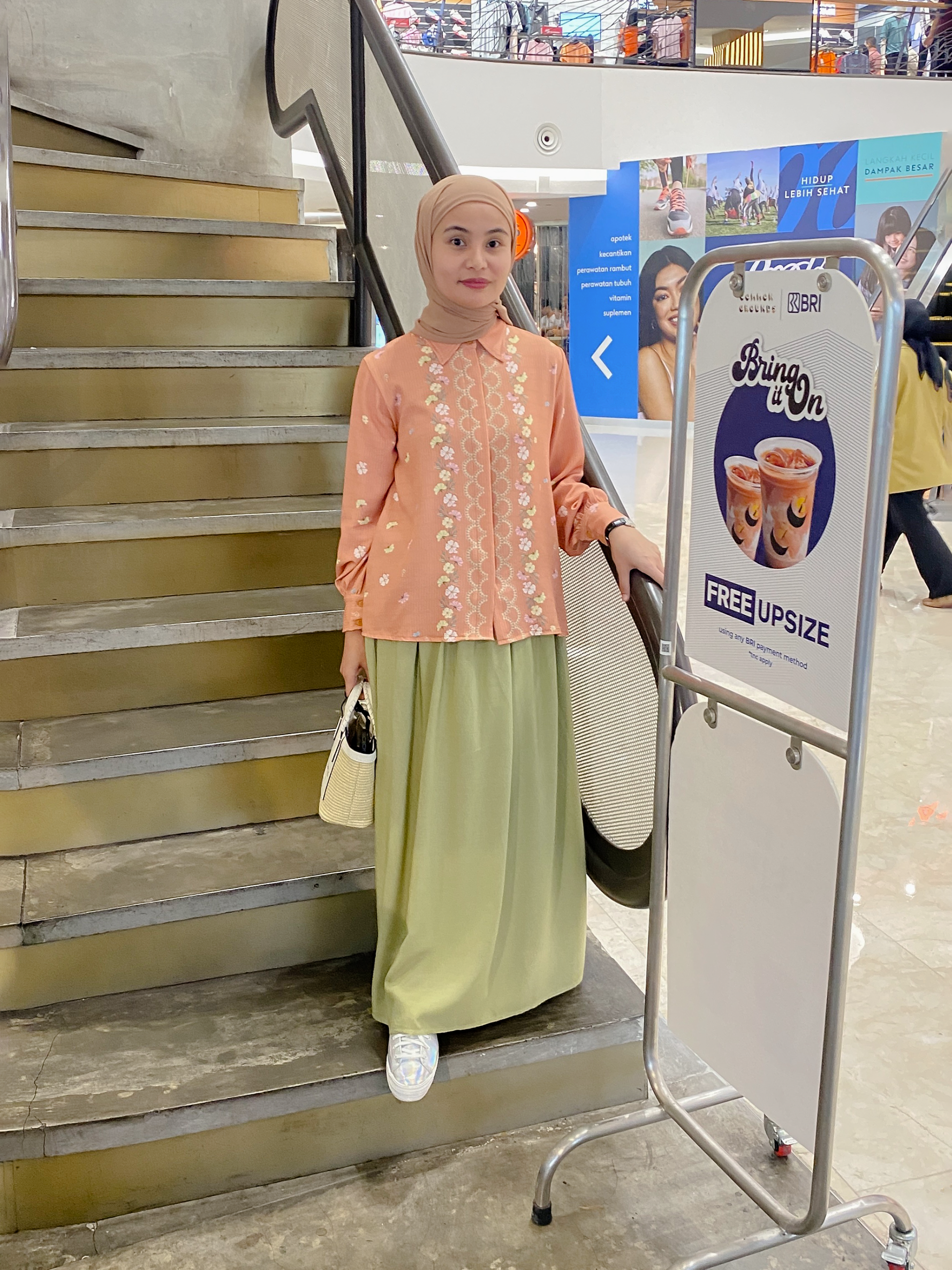 Vania Skirt Green Lily