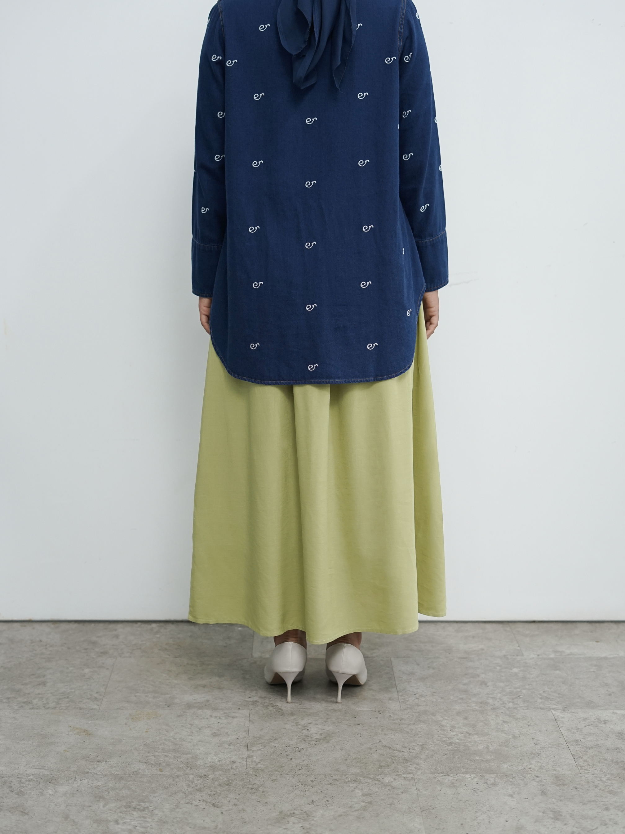 Vania Skirt Green Lily