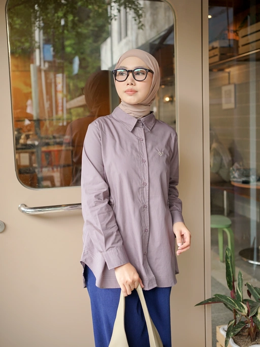 Image of Zoey Shirt Lavender 