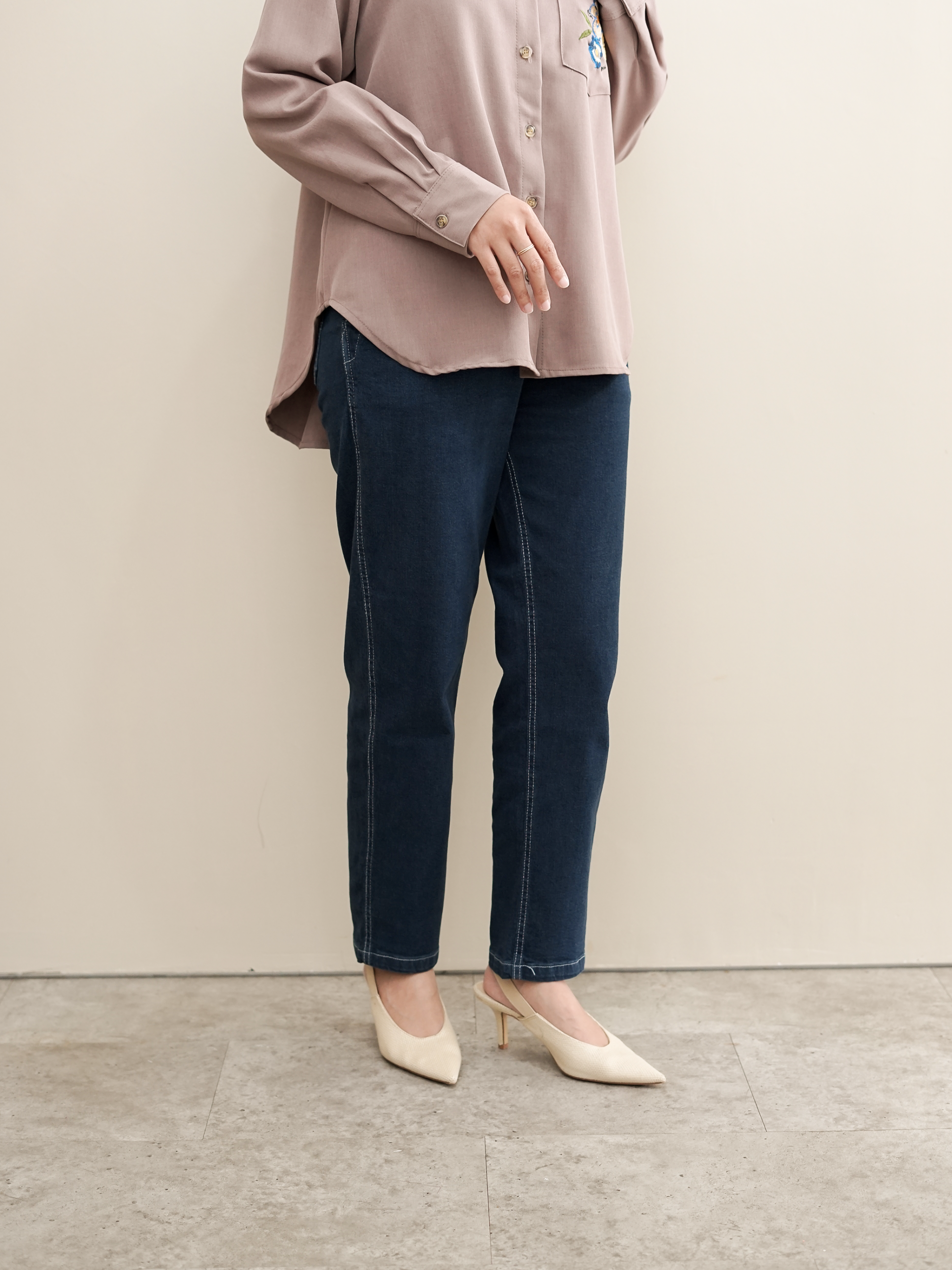 Zora Pants Deep Blue