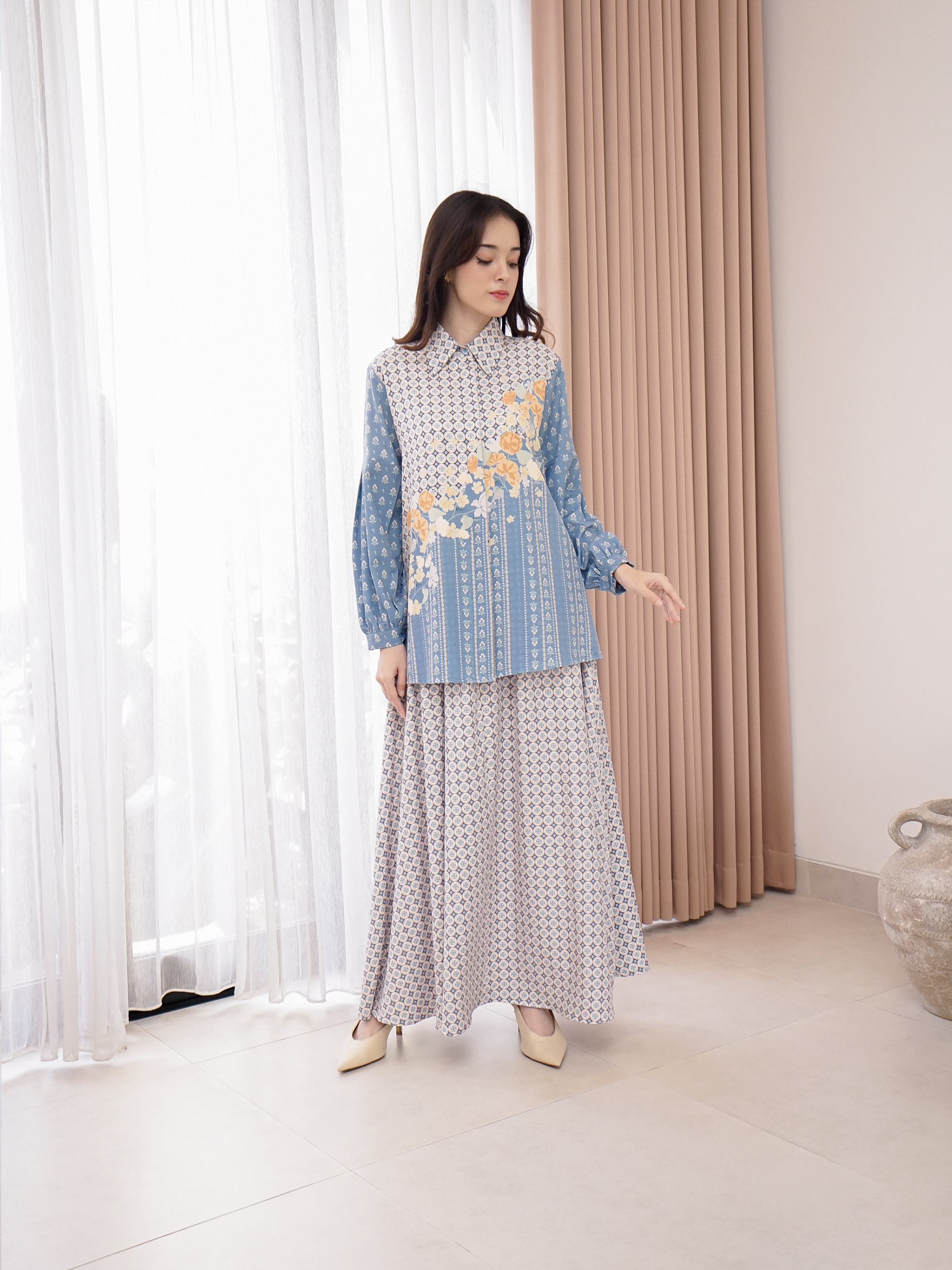 Family Set Arunika Dusk Blue