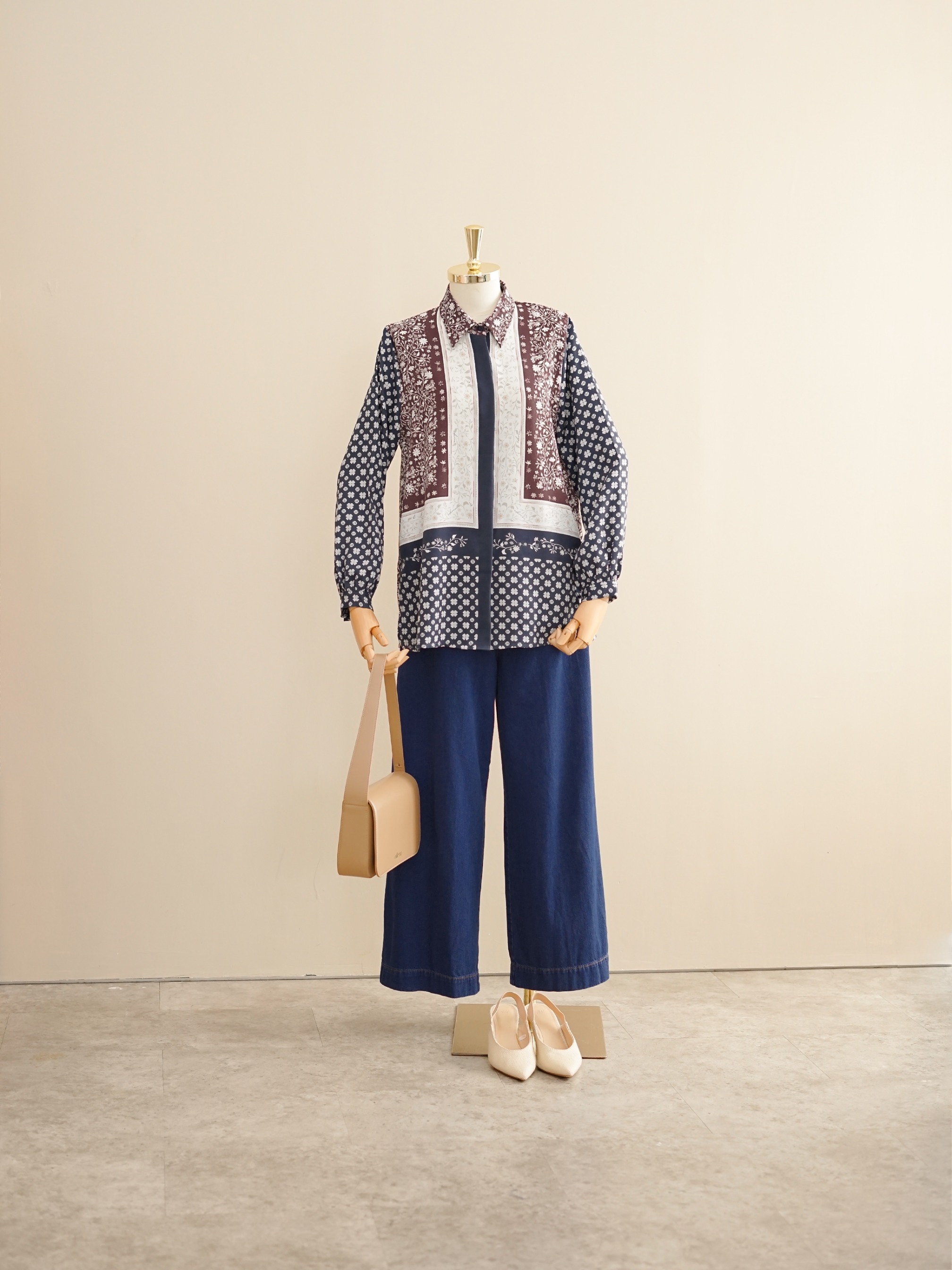 Claya Top Dark Navy