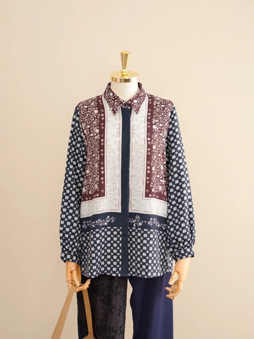 Image of Claya Top Dark Navy