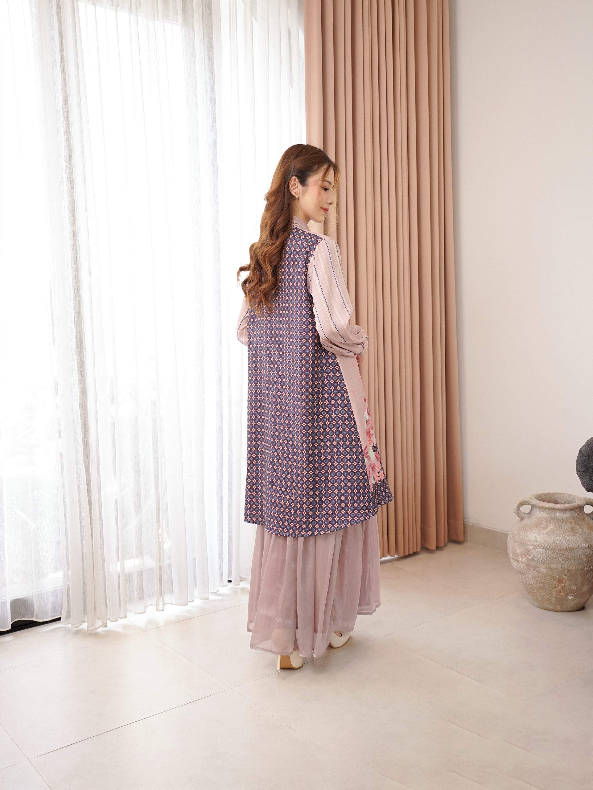 Arunika Tunic Pale Mauve