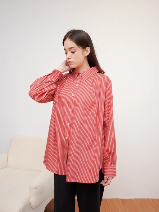 Laura Stripes Top Winterberry