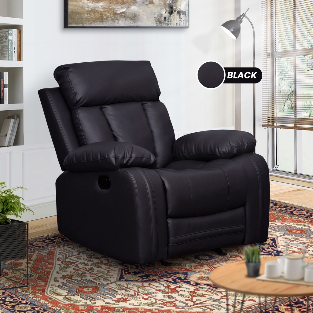 Sofa Recliner 1 Seater Leg Rest - Visby Recliner