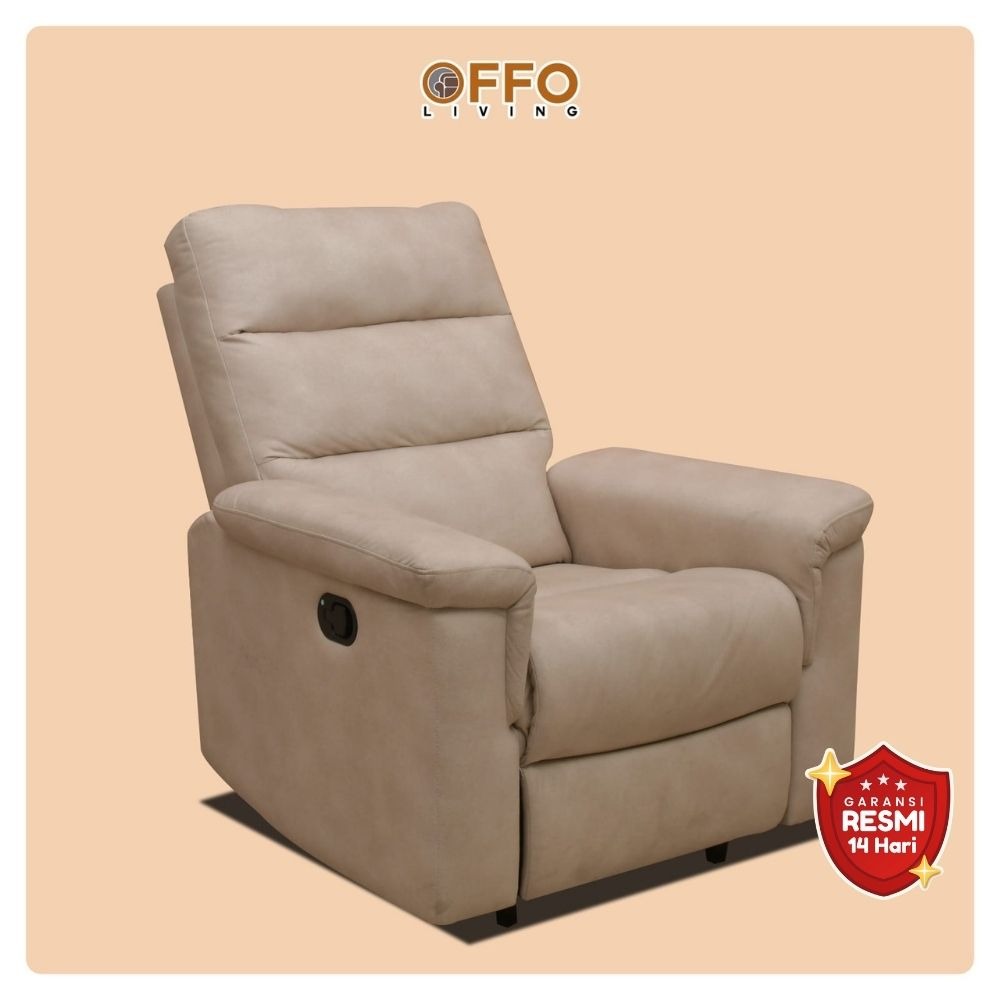 Sofa Recliner 1 Seater Leg Rest - Oslo Recliner
