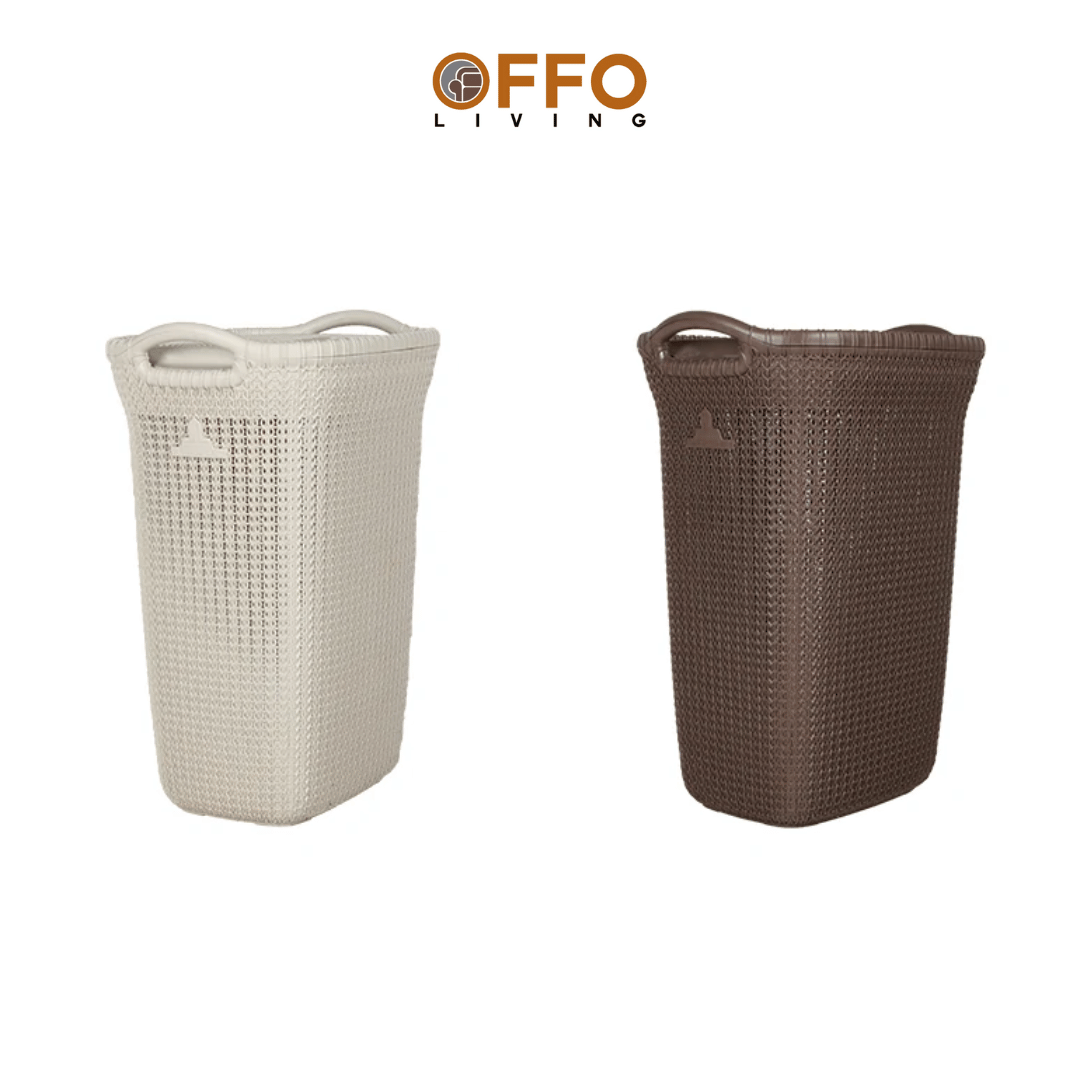 Keranjang Laundry Basket OLB Coklat