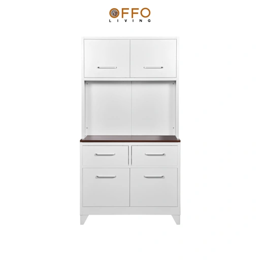 Image of Offo Living - Kitchen Set KSC 002 – Rak Dapur Multifungsi Minimalis Modern - Furniture Stainless 