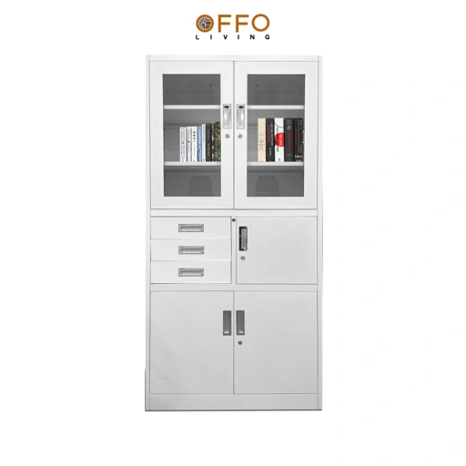 Image of Steel Cabinet 173 White