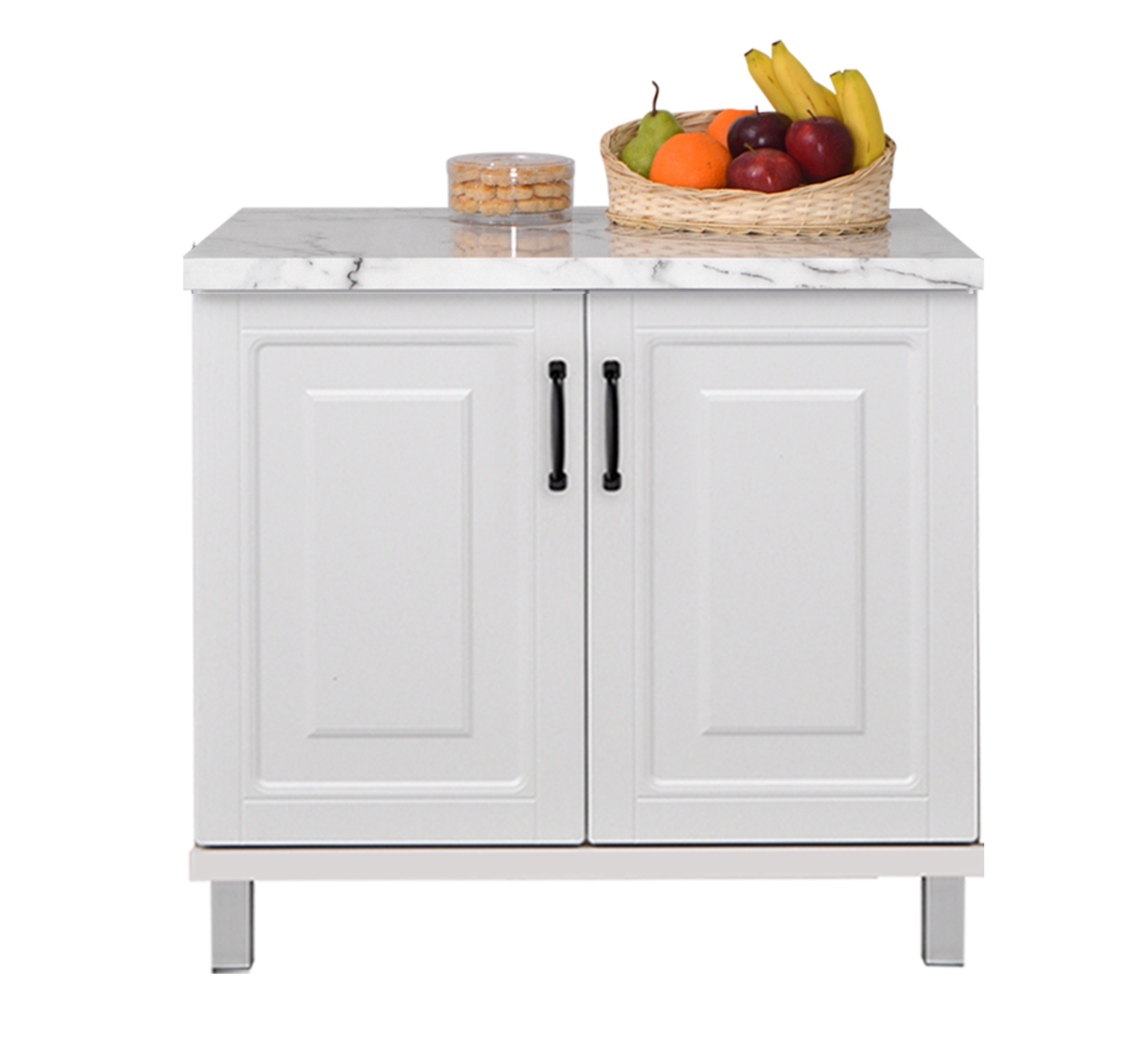 Offo Living - Kitchen Set 2 Pintu Mutiara  - KITCHEN SET 2 PINTU PANEL 0108 WHITE 