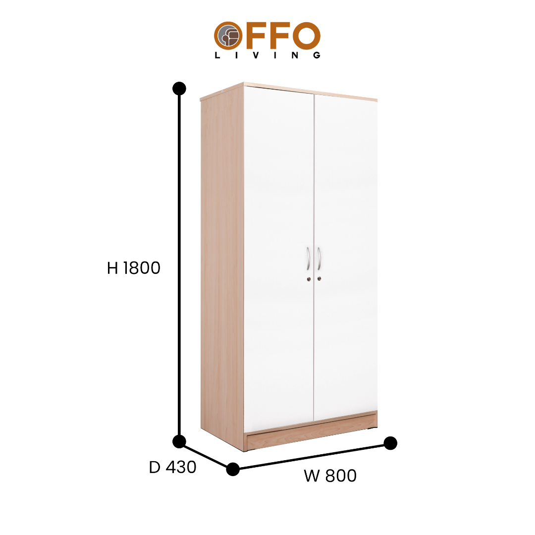 Lemari Pakaian 2 Pintu LPS26111