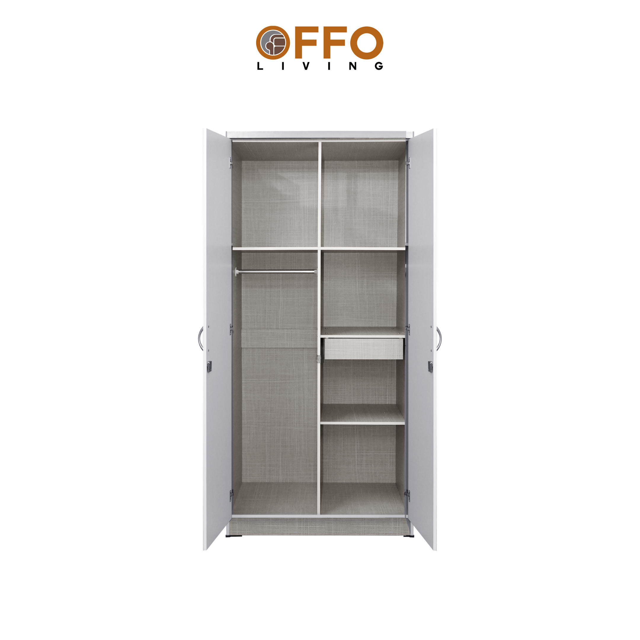 Lemari Pakaian 2 Pintu LPS26111