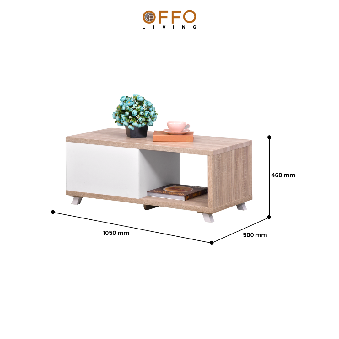 Meja Tamu Coffee Table dengan Laci CT2612111