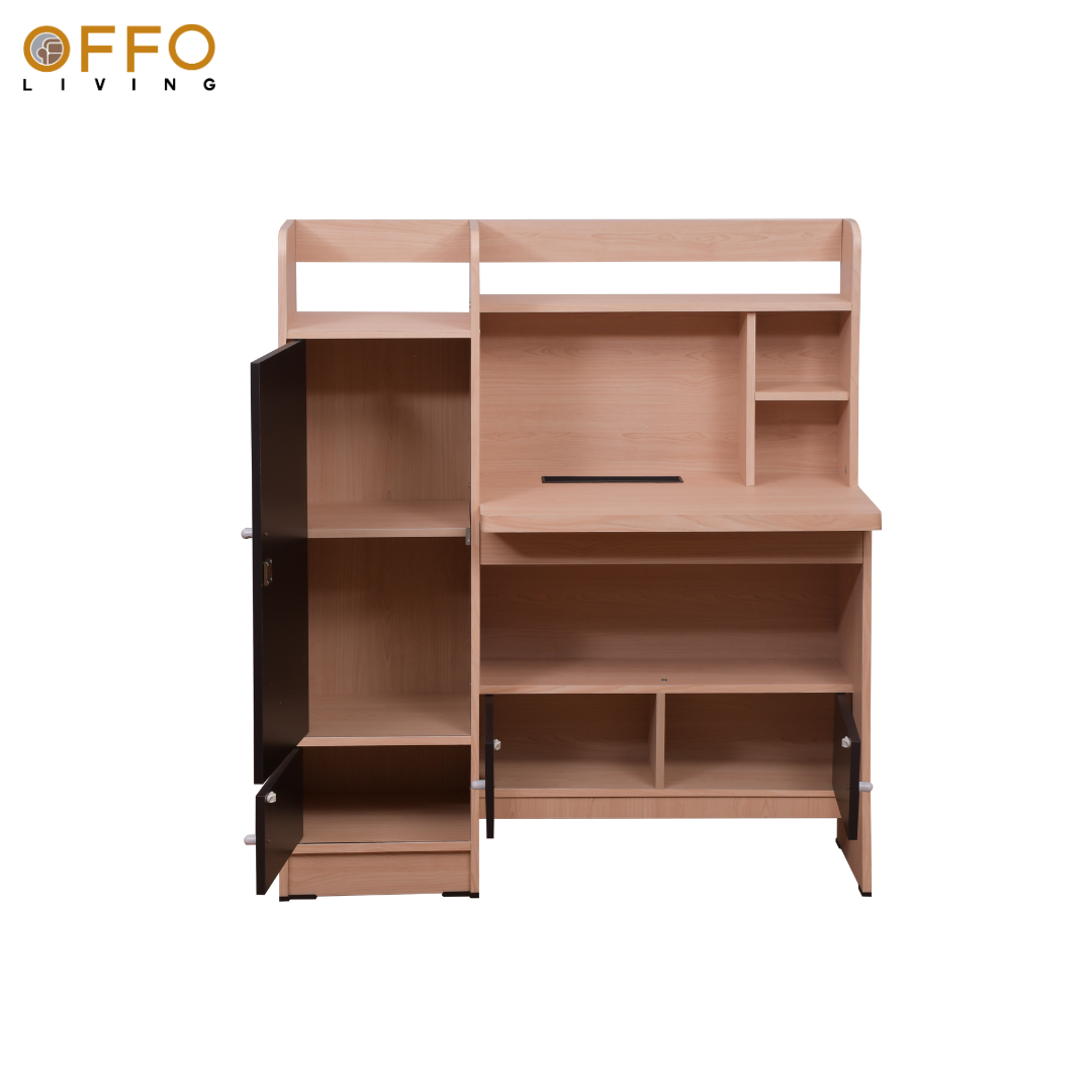 Offo Living - Meja Belajar Anak Minimlis - Furniture Anak Meja Belajar Mario - L-OFC-MTBMARIO-105-NTR
