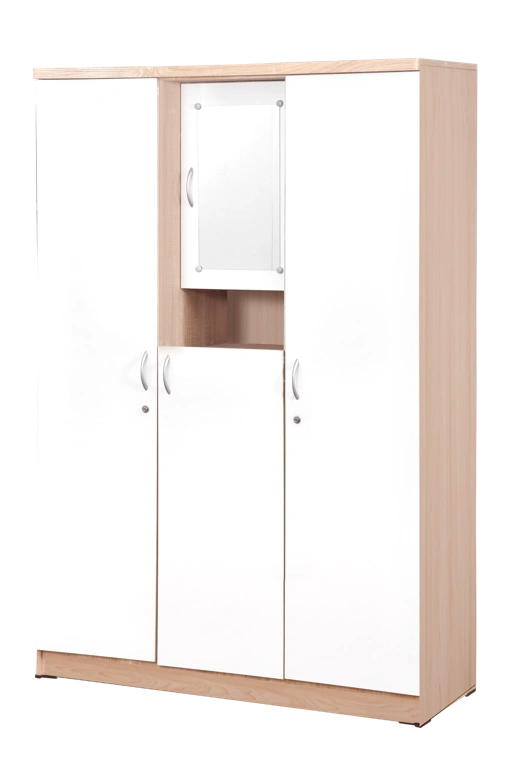 Image of Offo Living - Lemari Pakaian 3 Pintu Dengan Cermin - LMB